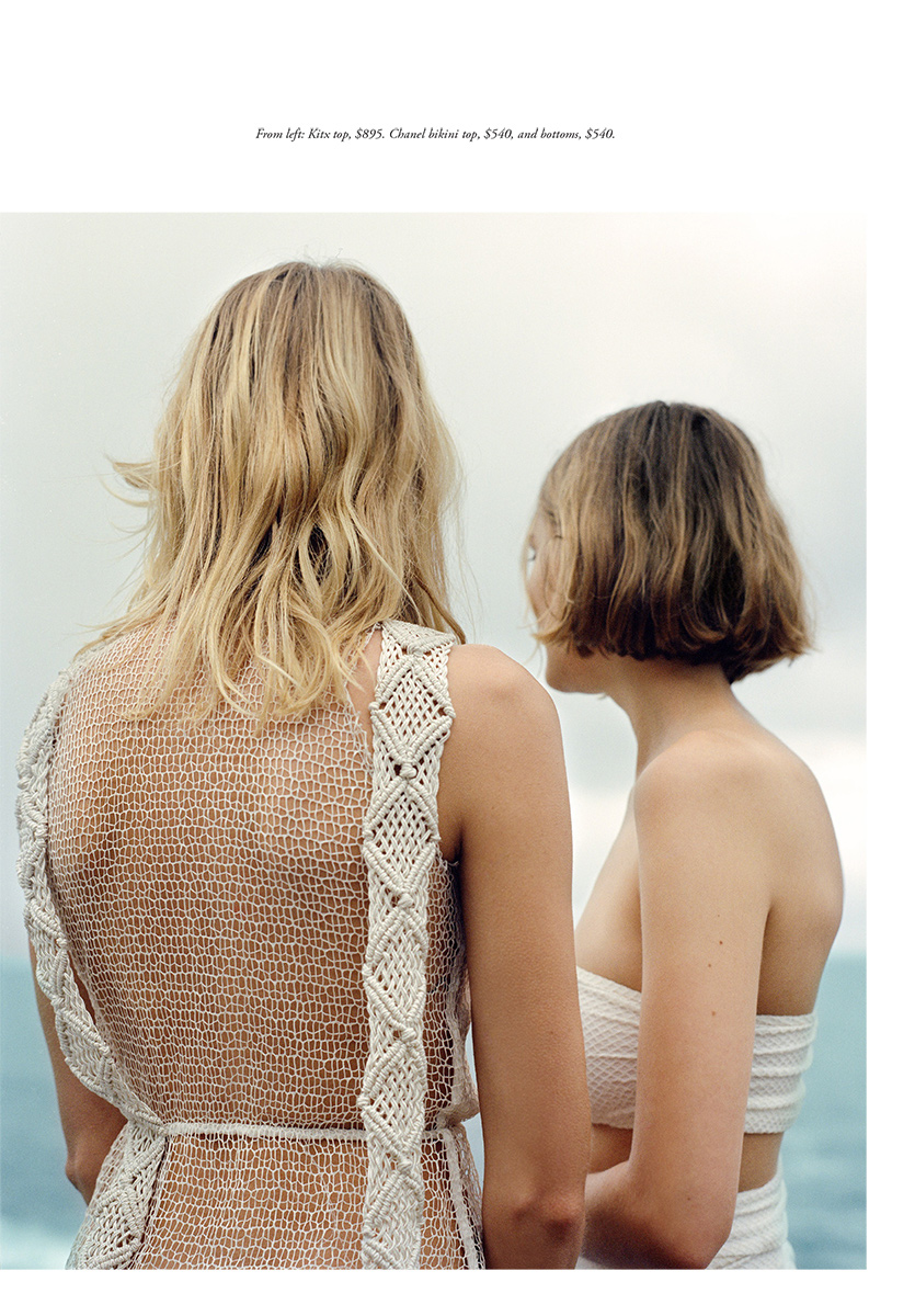 Harper's Bazaar Postcards of Summer February, 2018 by  Hannah Scott-Stevenson