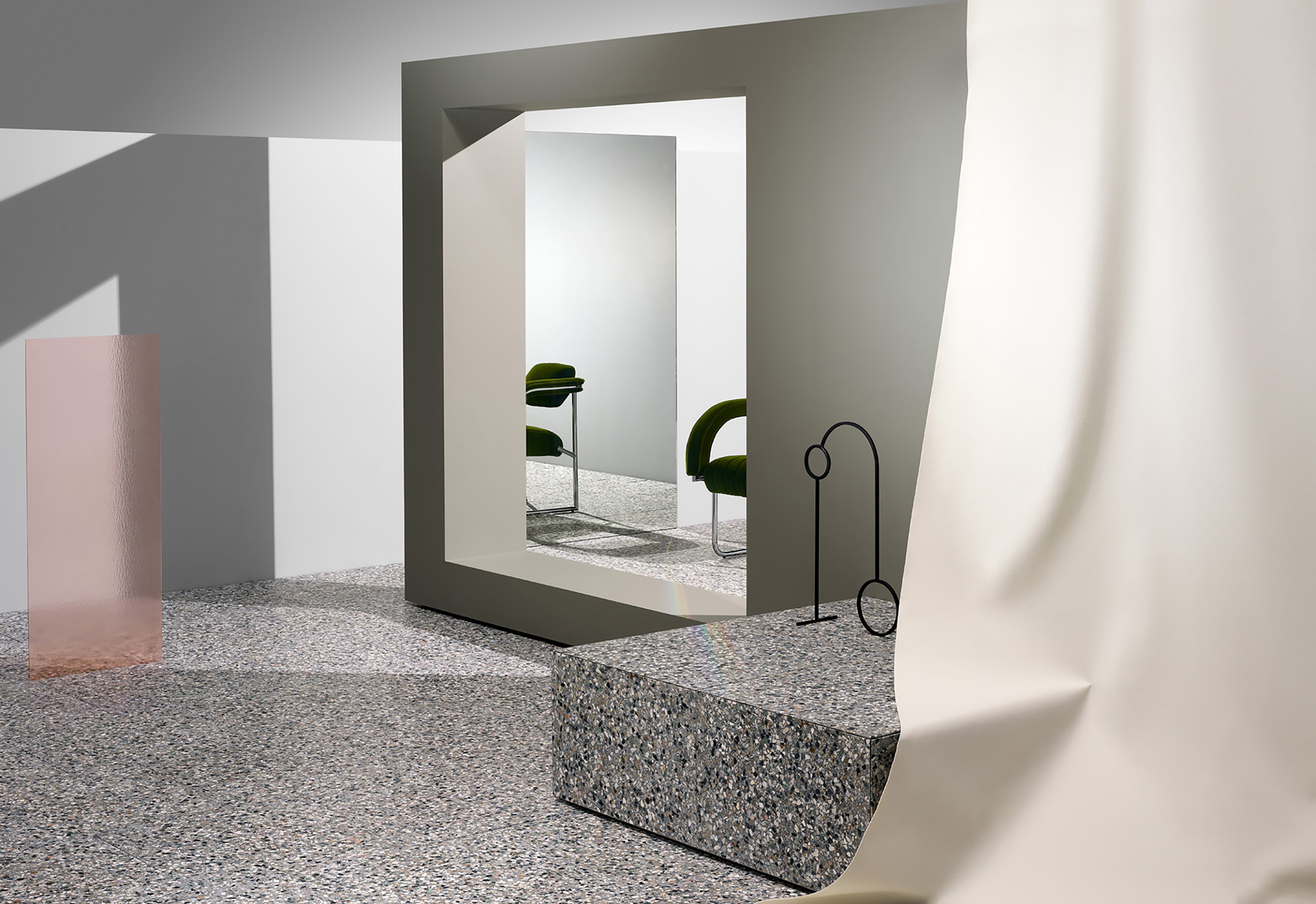 Fibonacci Stone Ghosted & Polarity July, 2020 by  Natalie Turnbull