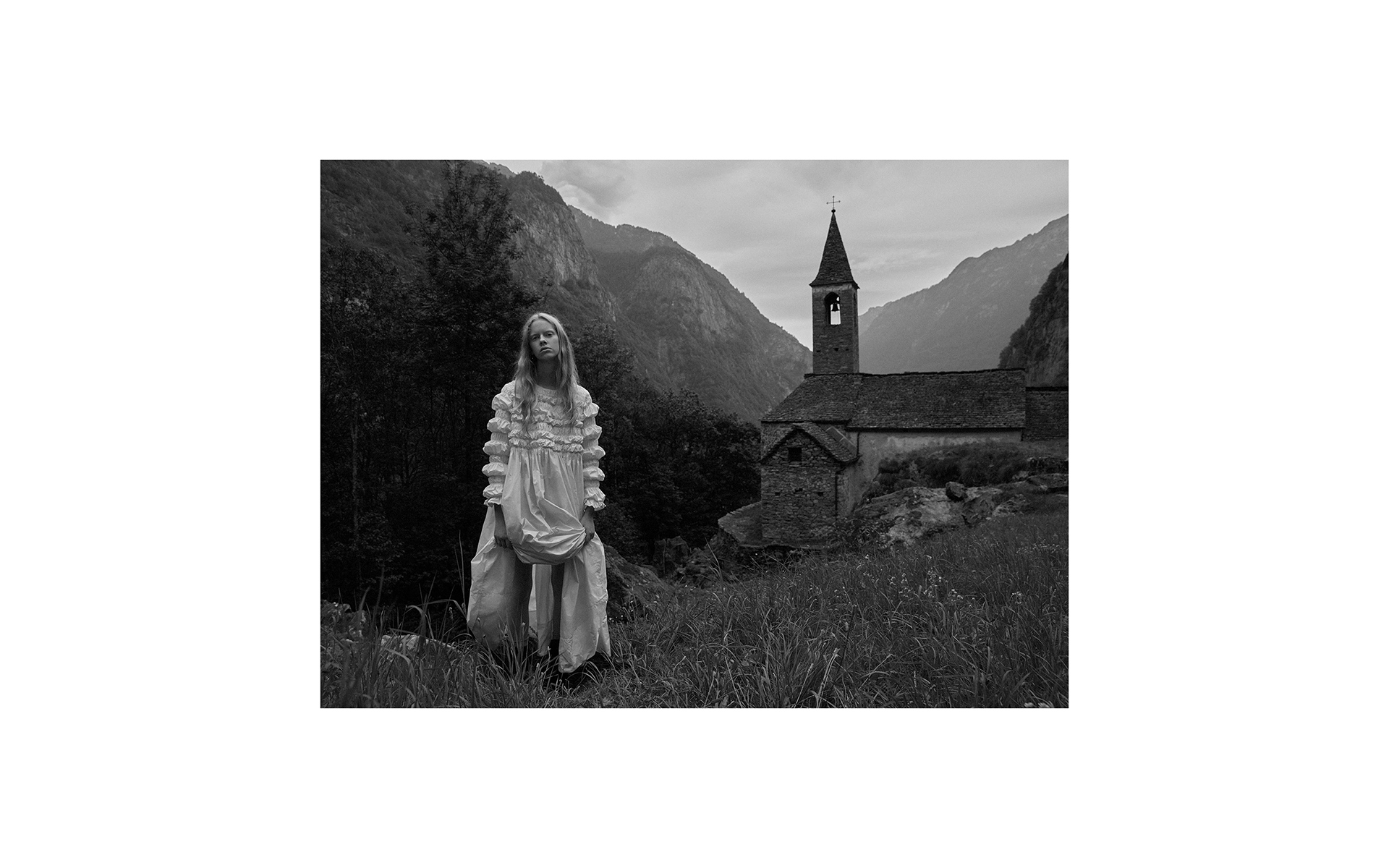 Photographer: Rahel Weiss - Russh Magazine, Valle Maggia, October 2017