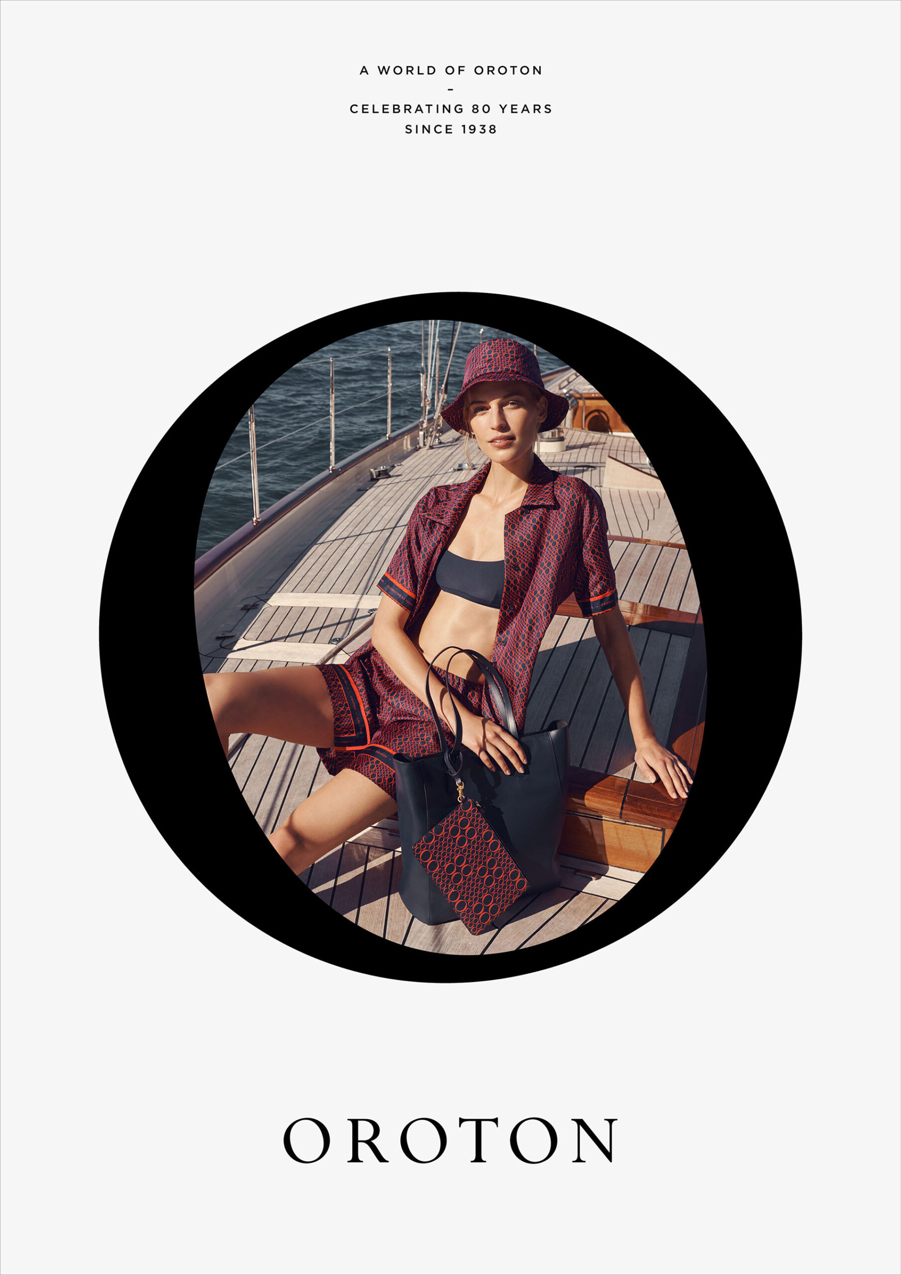 Oroton 80th Anniversary Campaign August, 2018 by  Matthew Edwards