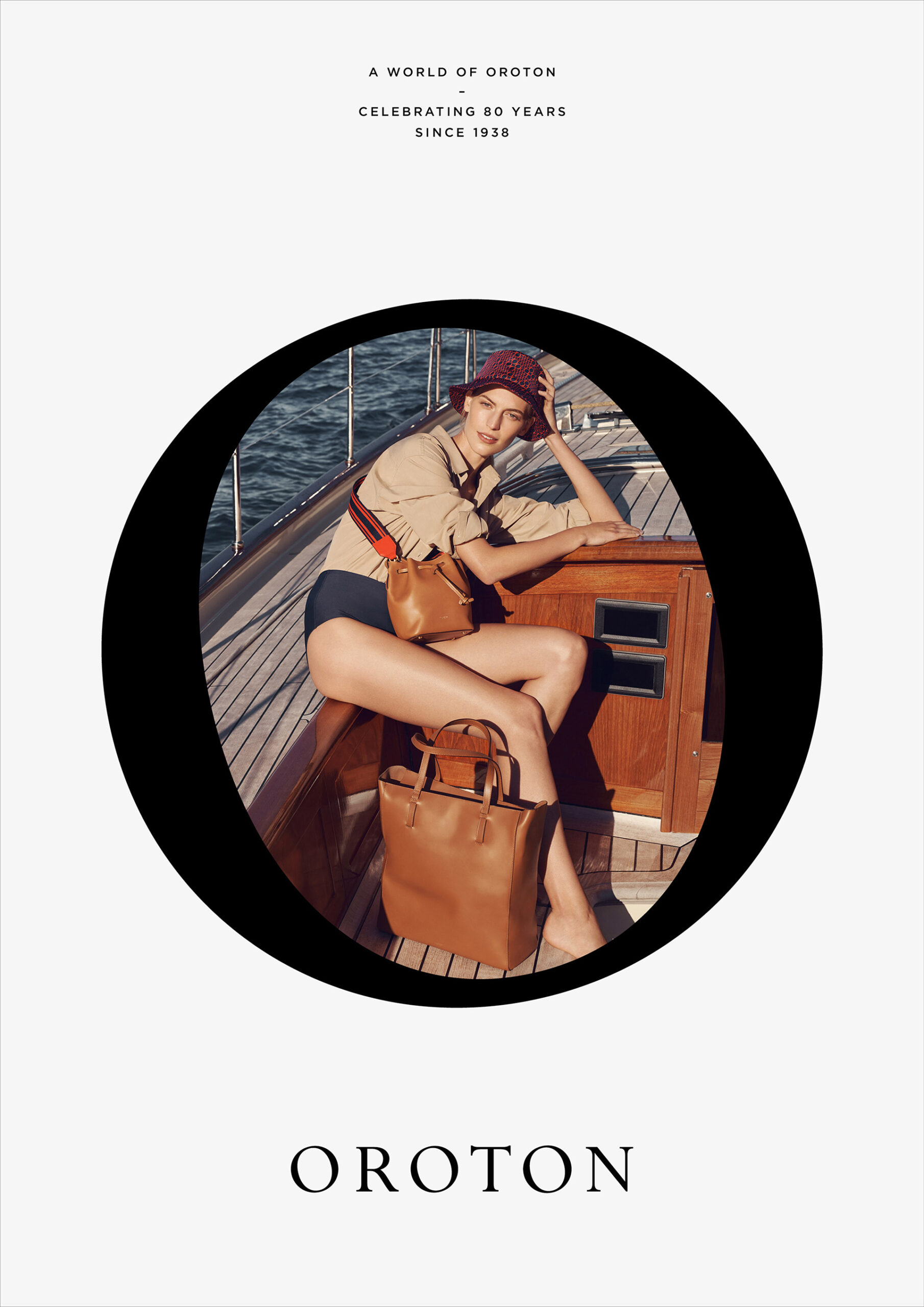 Oroton 80th Anniversary Campaign August, 2018 by  Matthew Edwards