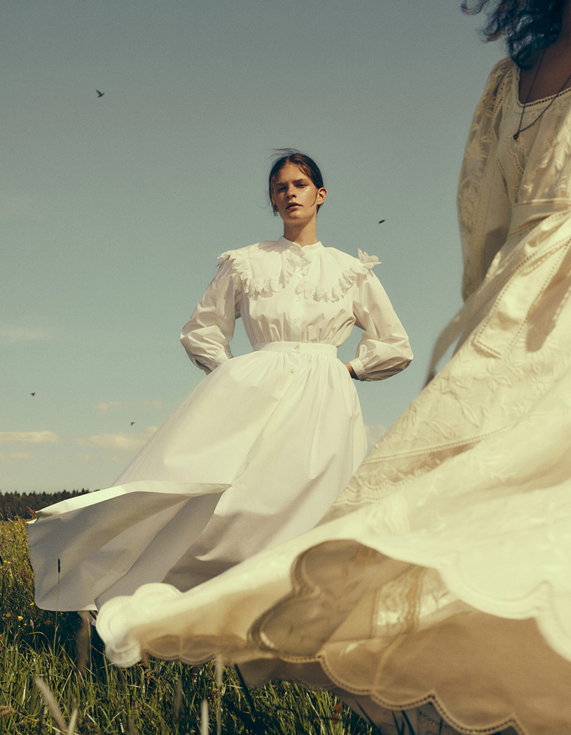 Vogue Germany Greenfields July, 2021 by  Rahel Weiss