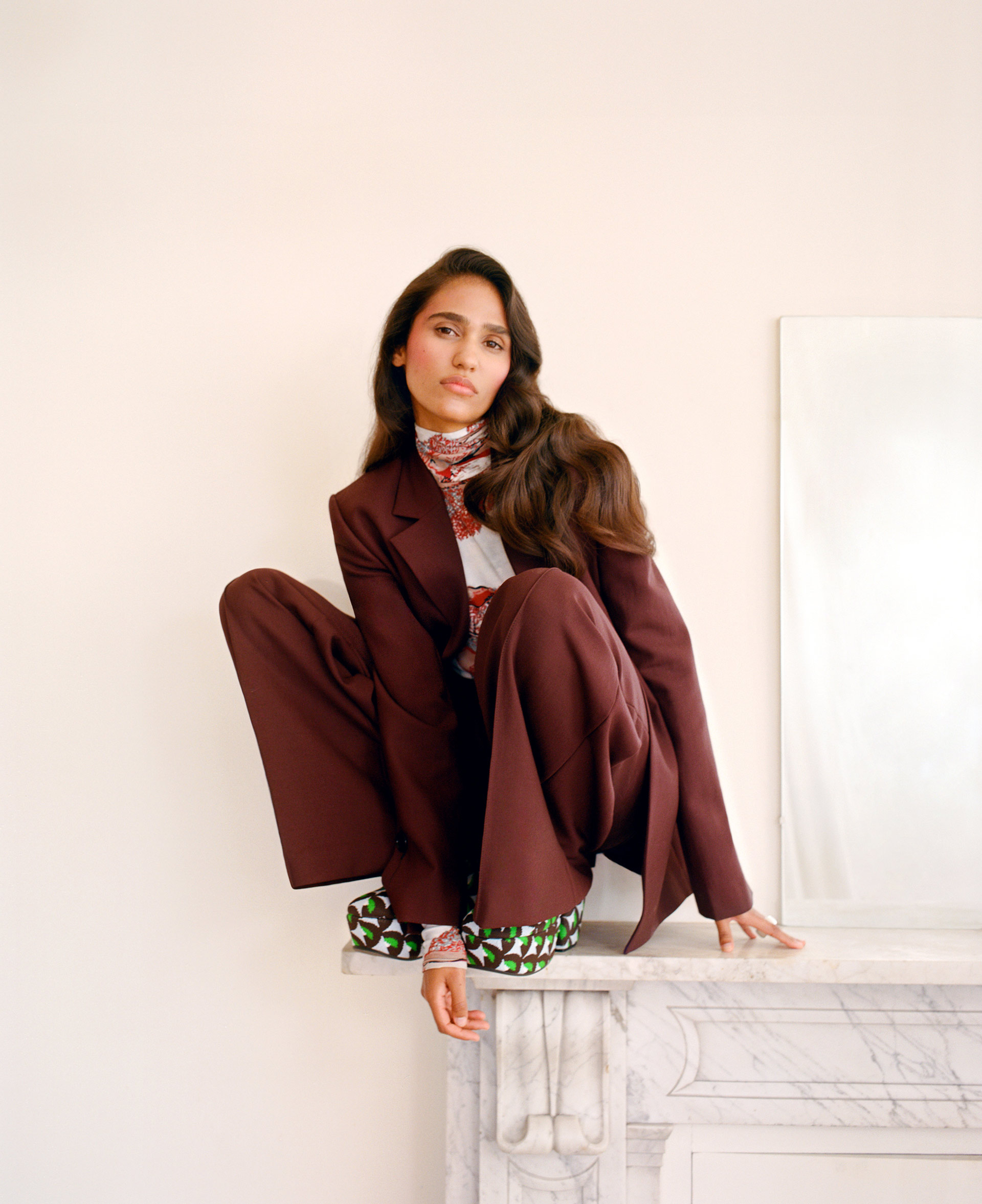 Harper's Bazaar Golden Hour October, 2021 by  Hannah Scott-Stevenson