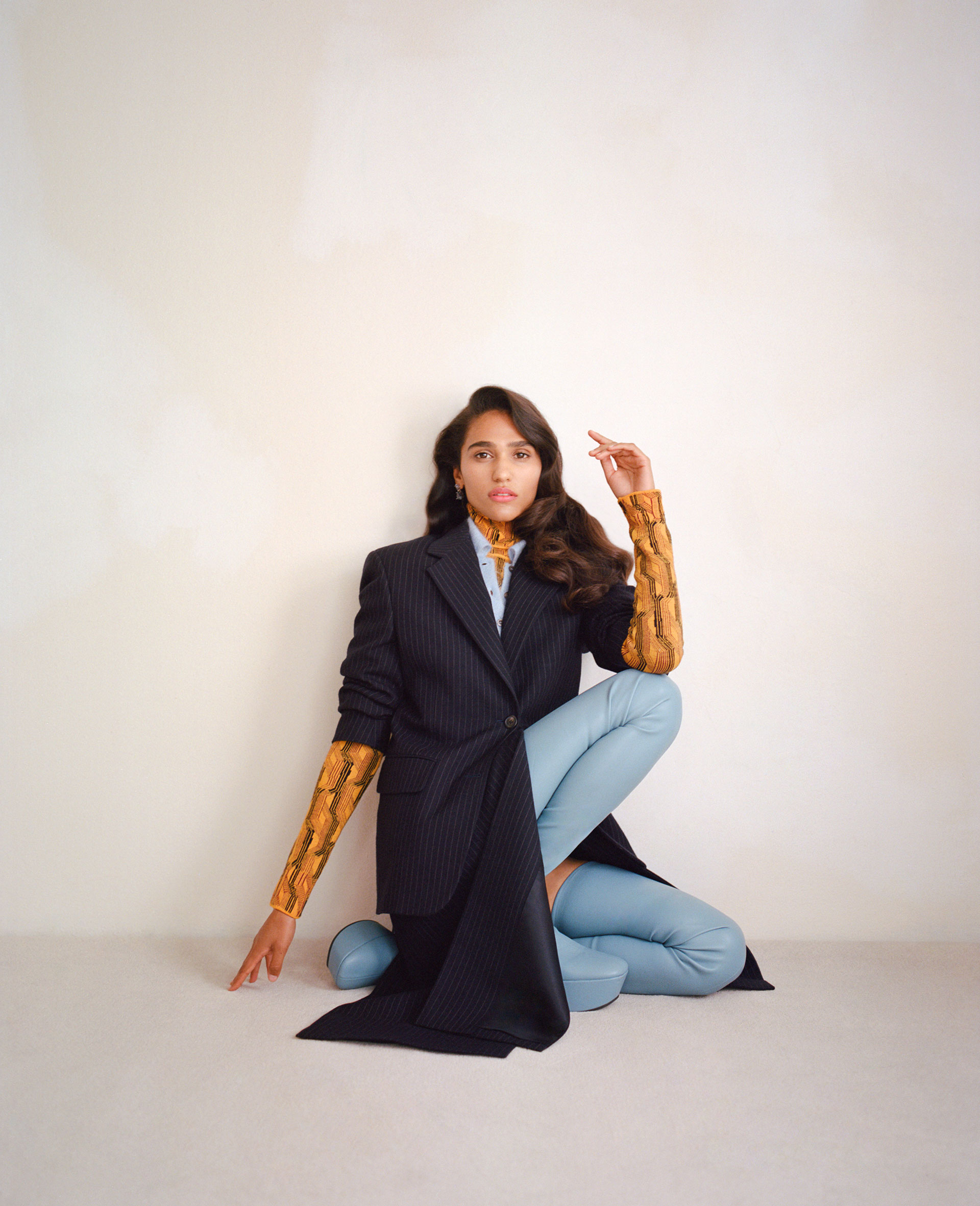 Harper's Bazaar Golden Hour October, 2021 by  Hannah Scott-Stevenson