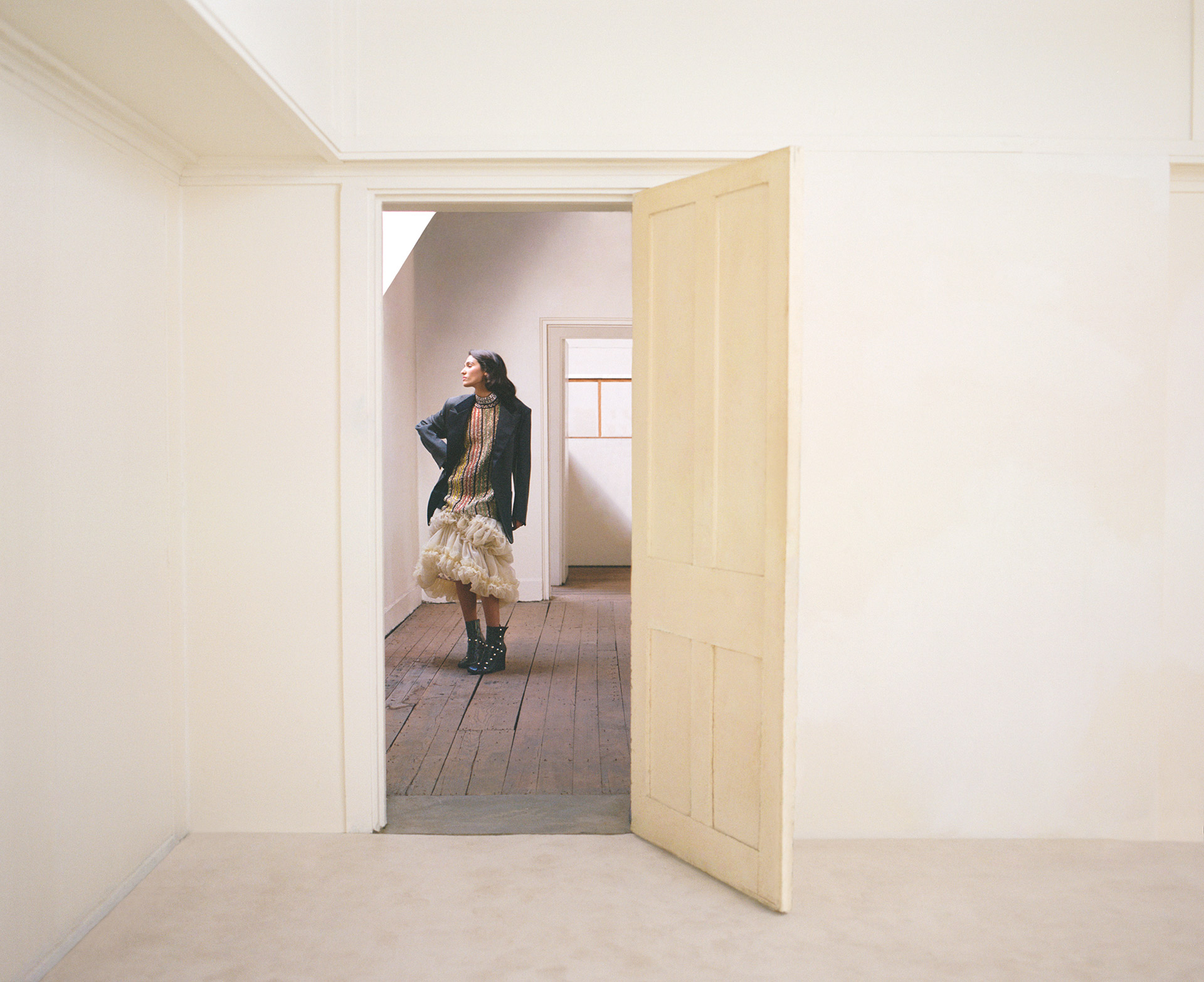 Harper's Bazaar Golden Hour October, 2021 by  Hannah Scott-Stevenson