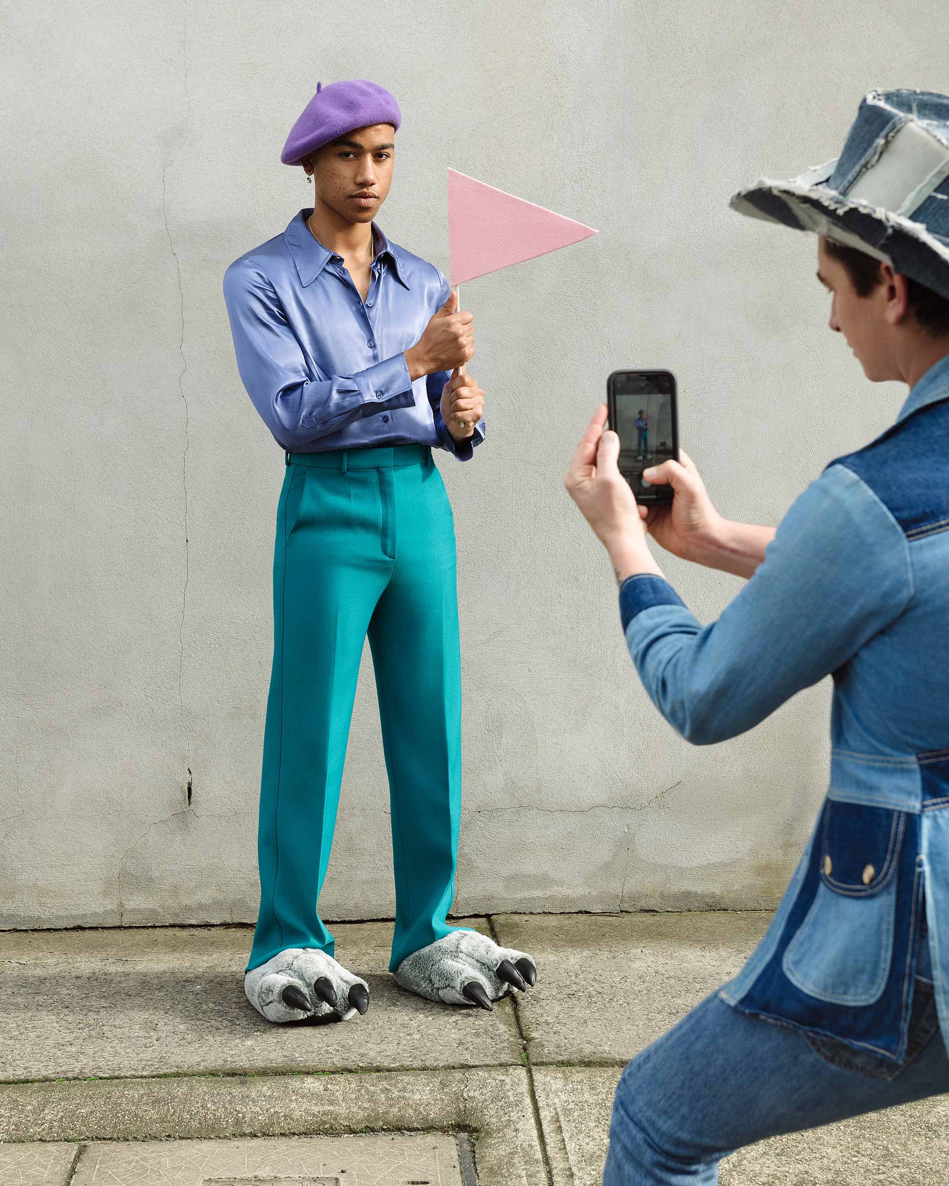 CCP Exhibition Work Mysterious Parade of Men October, 2021 by  Jo Duck