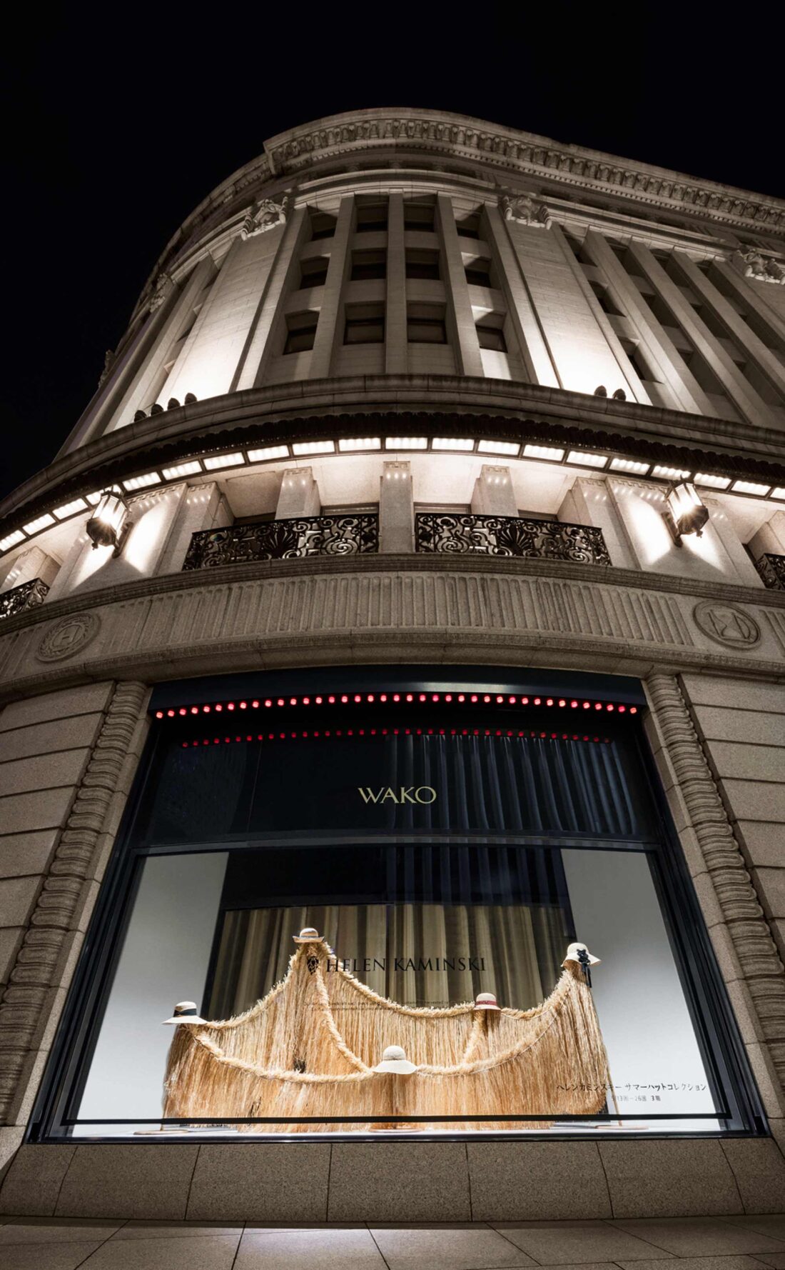 Stylist: Natalie Turnbull - Helen Kaminski, WAKO Ginza Tokyo, June 2021