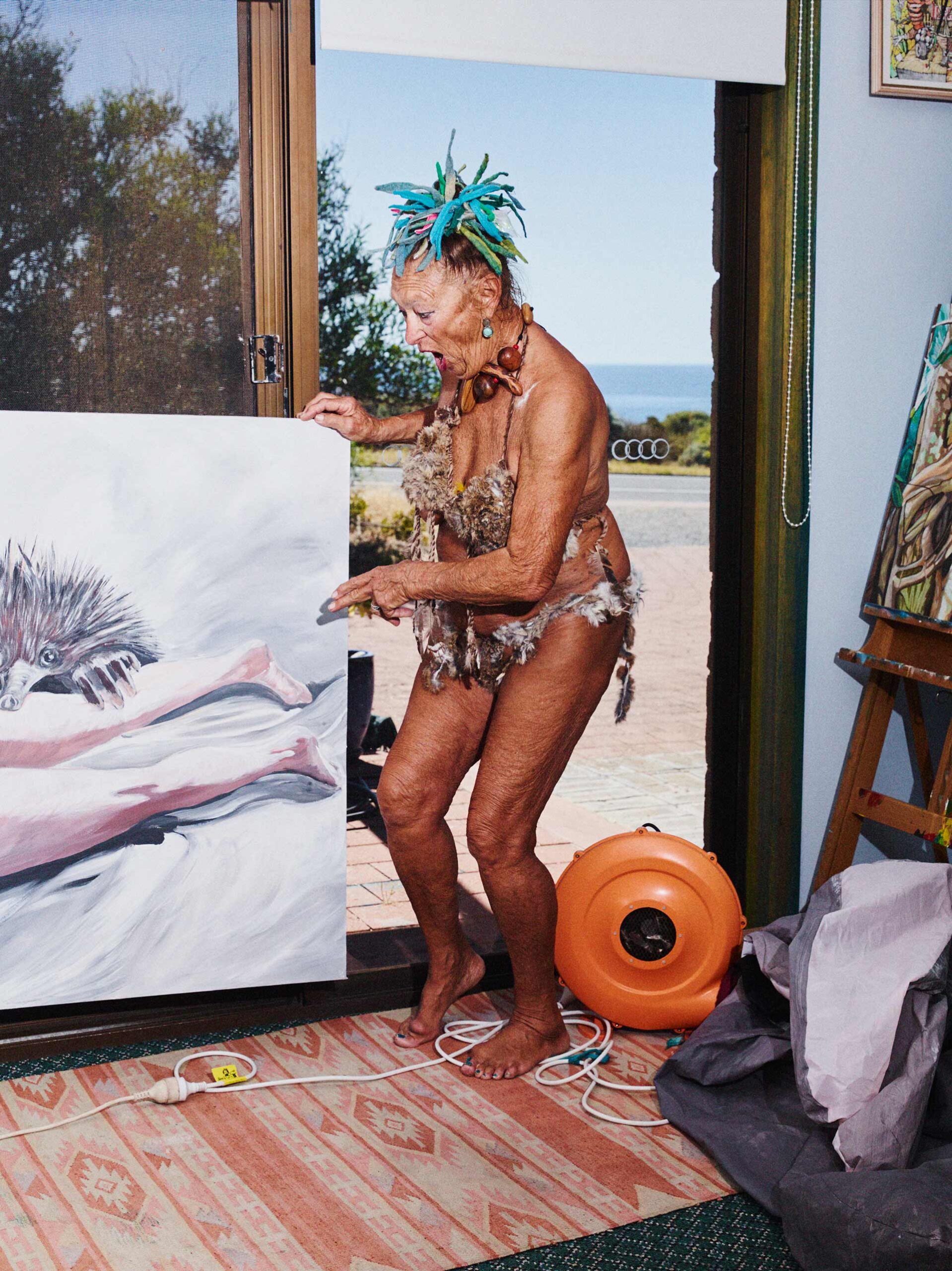 Buffalo Zine Evelyn Roth October, 2020 by  Simon Eeles