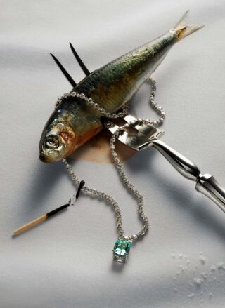 Harper's Bazaar After Dinner Diamonds January, 2023 by Natalie Turnbull 