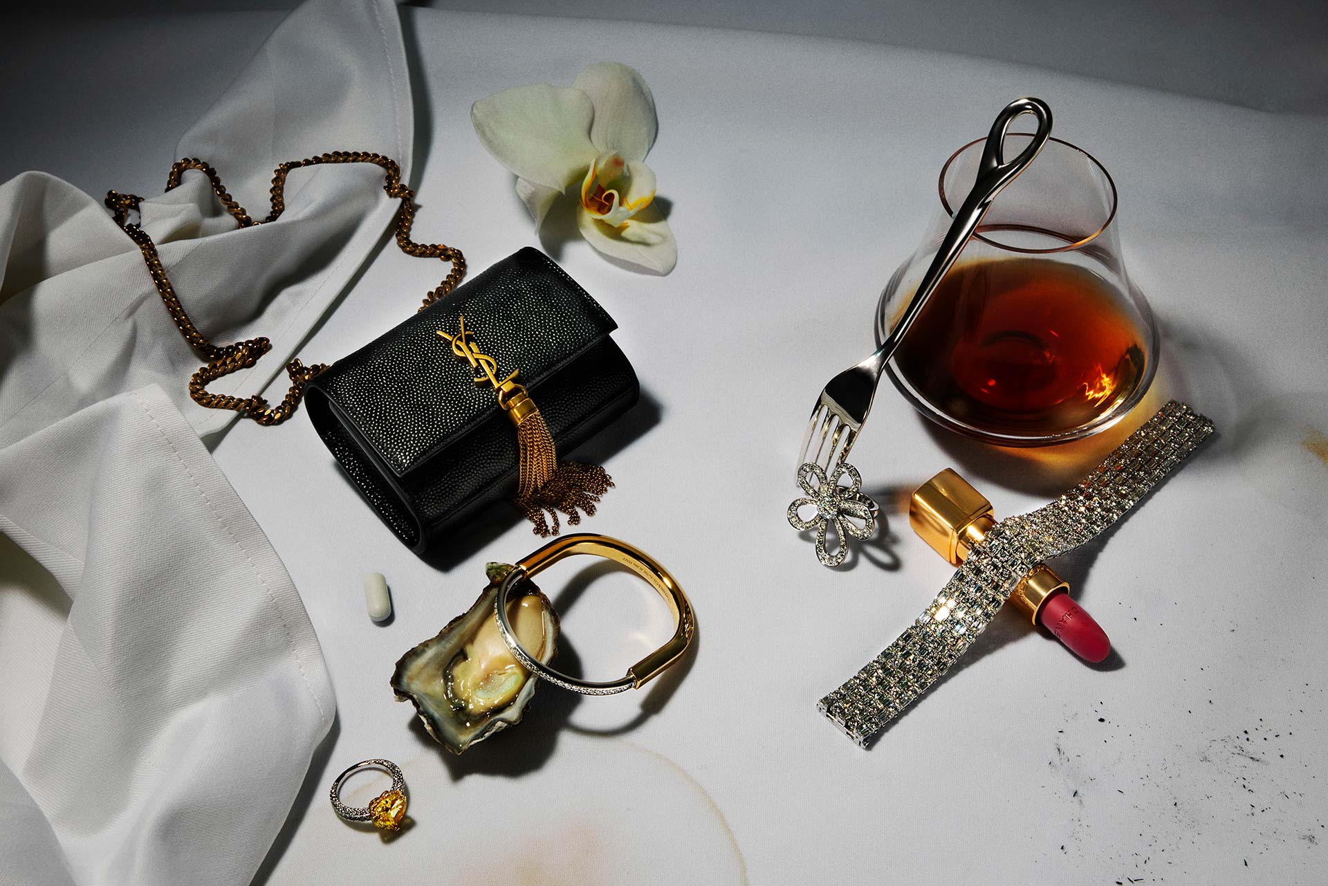 Harper's Bazaar After Dinner Diamonds January, 2023 by  Natalie Turnbull