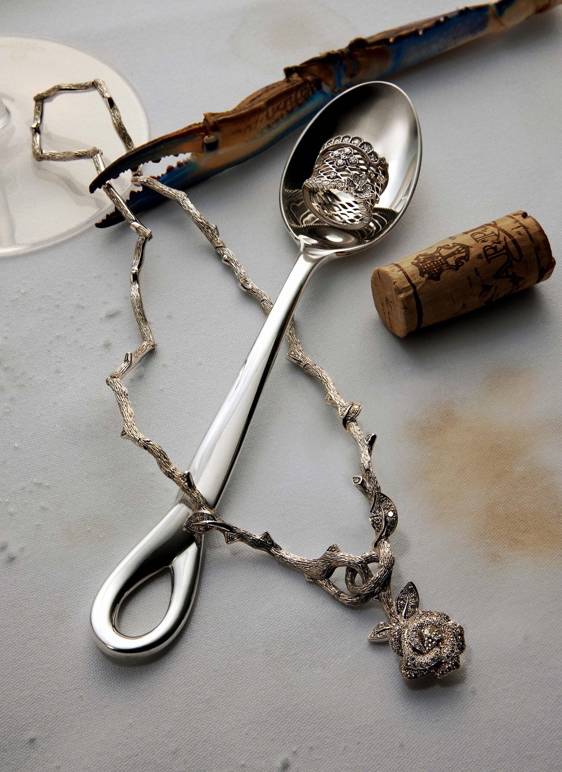 Harper's Bazaar After Dinner Diamonds January, 2023 by  Natalie Turnbull