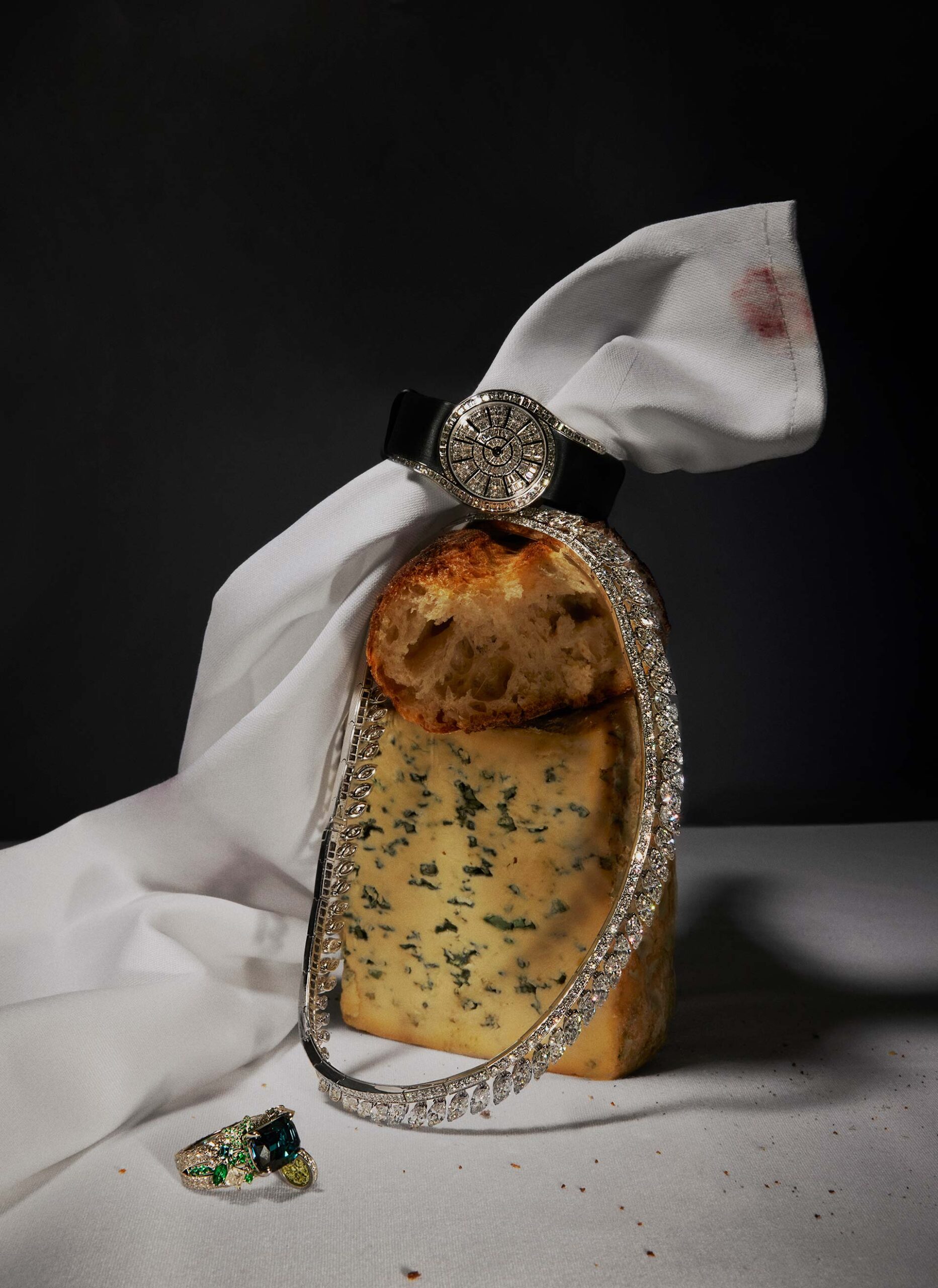 Harper's Bazaar After Dinner Diamonds January, 2023 by  Natalie Turnbull