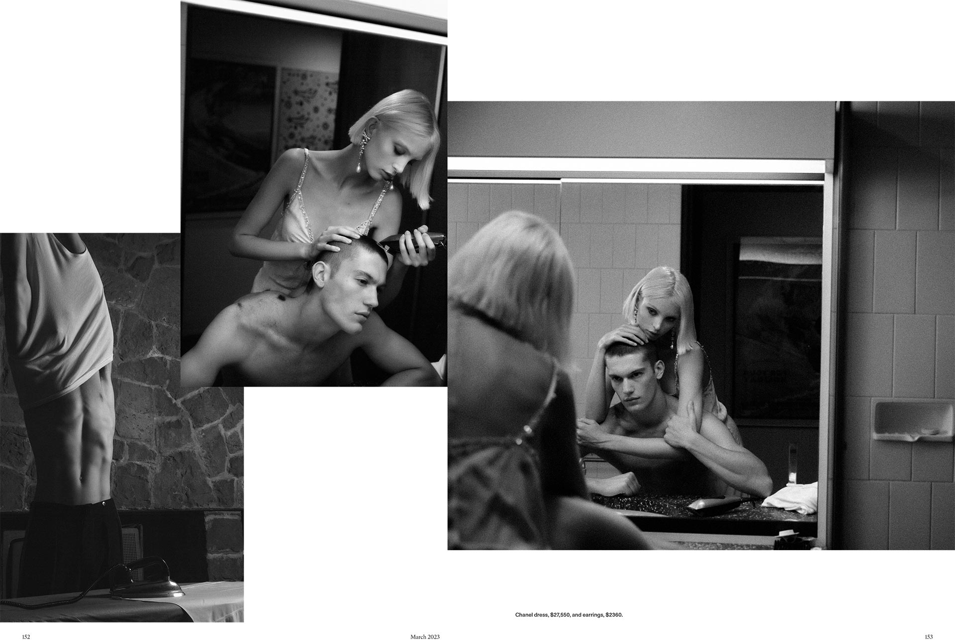 Harper's Bazaar Australia Je t’aime... moi non plus March, 2023 by  Natalie Turnbull