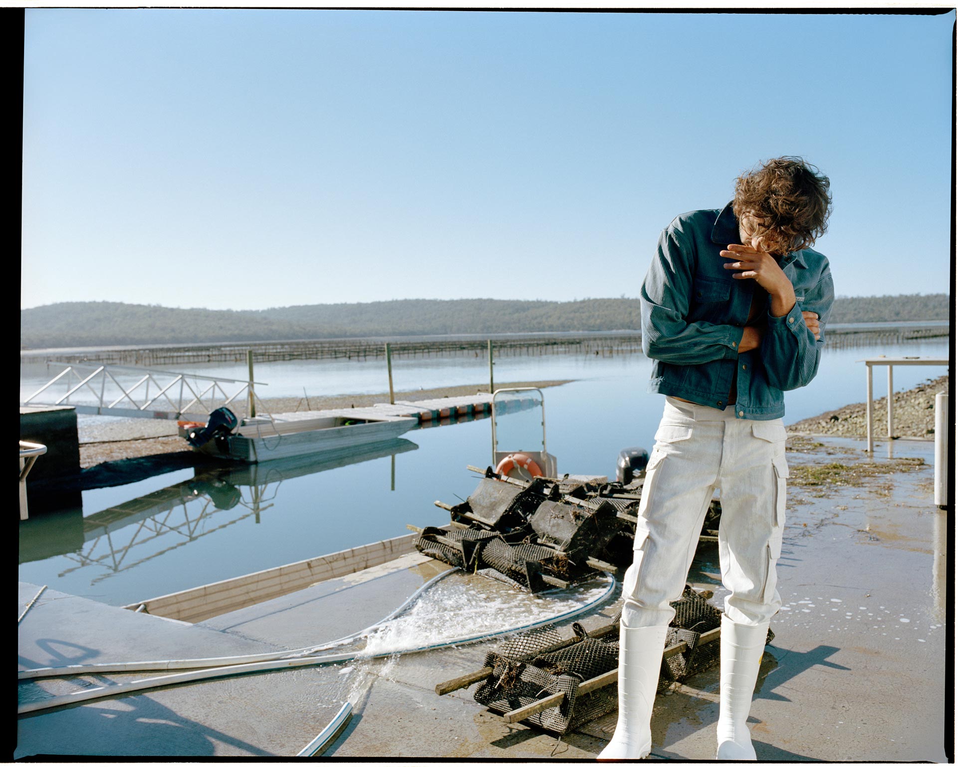 GQ Australia Marlon Texeira August, 2022 by  Drew Wheeler