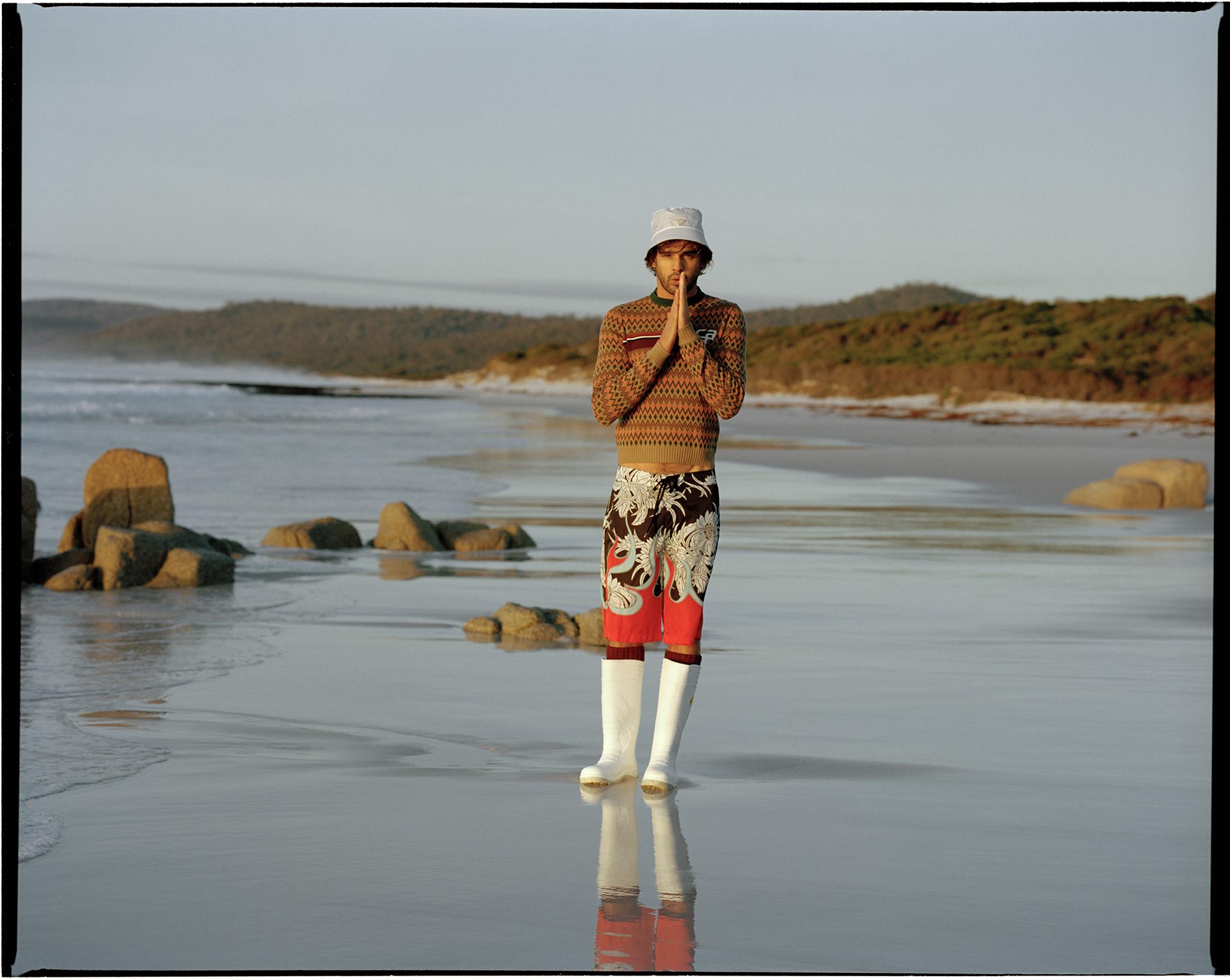 GQ Australia Marlon Texeira August, 2022 by  Drew Wheeler