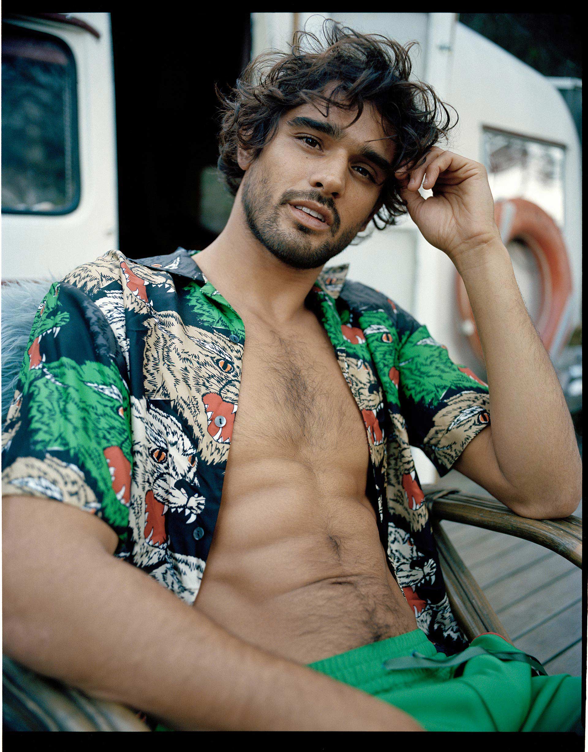 GQ Australia Marlon Texeira August, 2022 by  Drew Wheeler