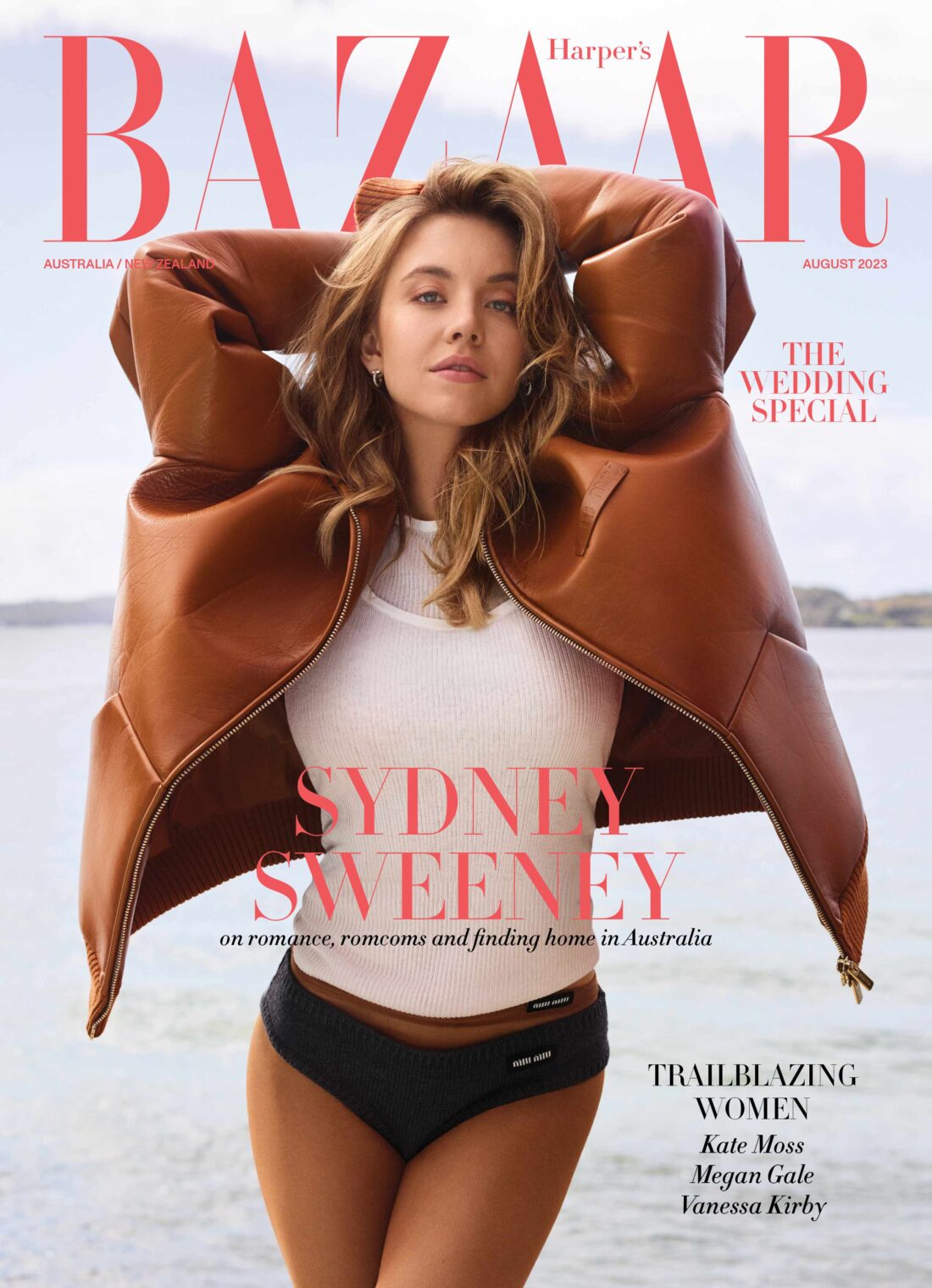 Harper's Bazaar Australia Sydney Sweeney August 2023 by Simon Eeles