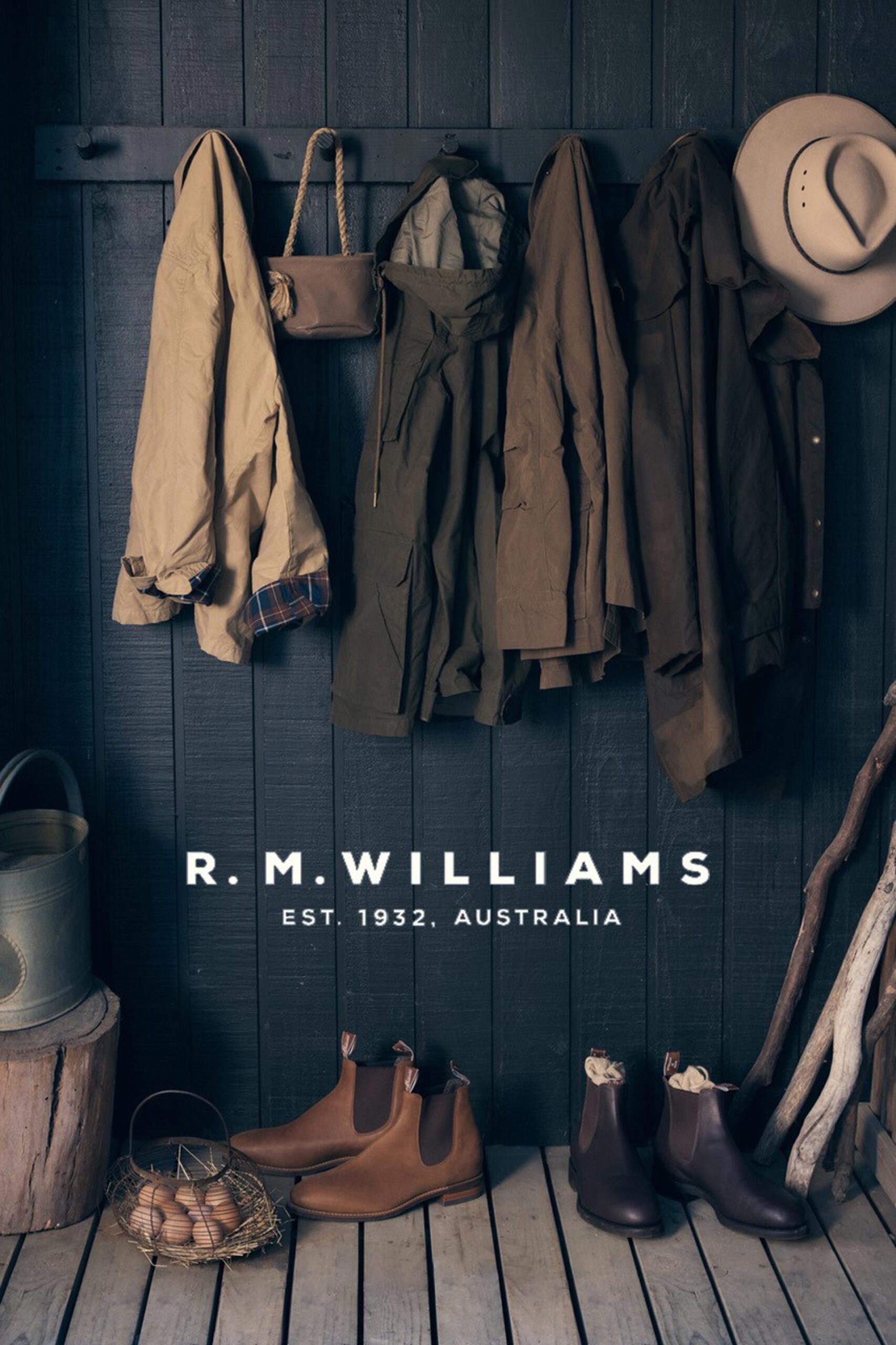 R.M. Williams AW23 July, 2023 by  Hannah Scott-Stevenson