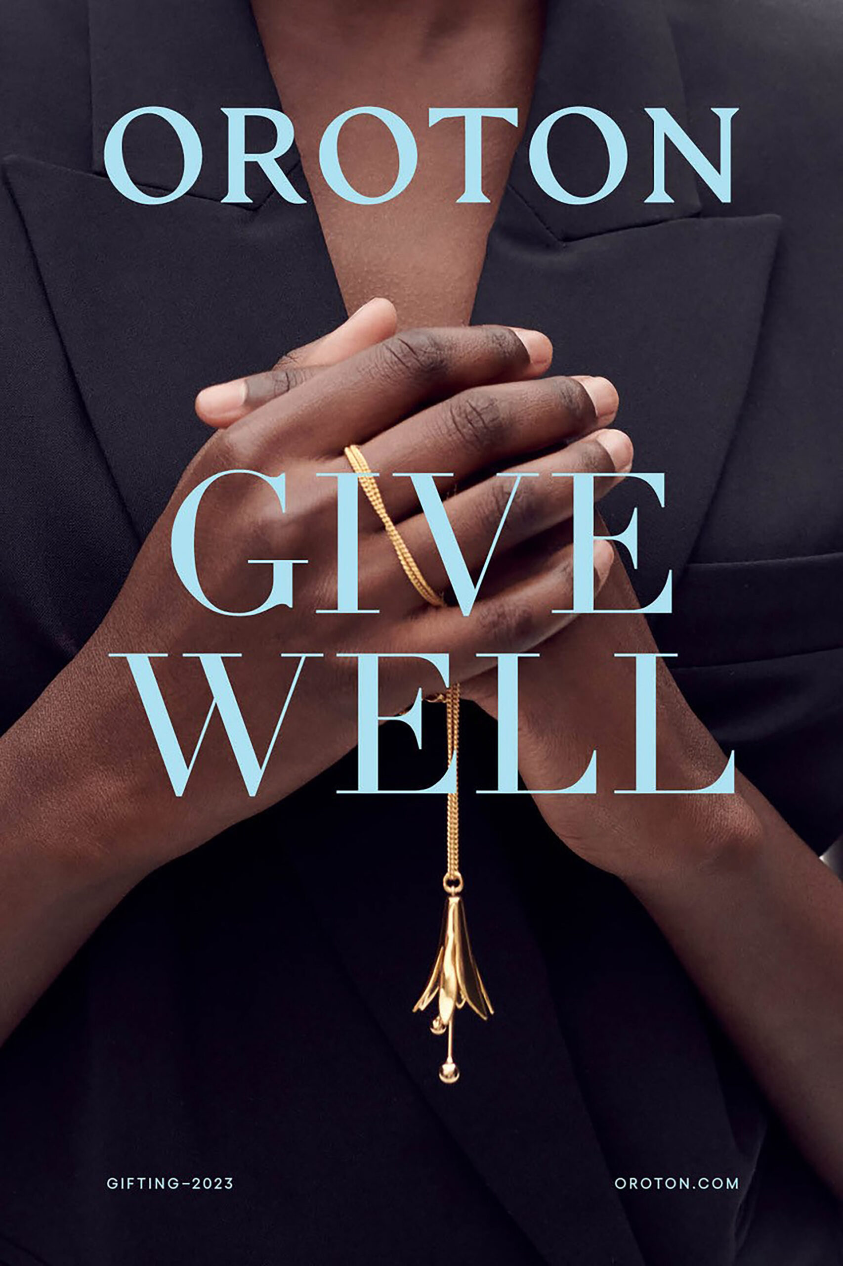 Oroton Give Well November, 2023 by  Victoria Zschommler Matthew Edwards