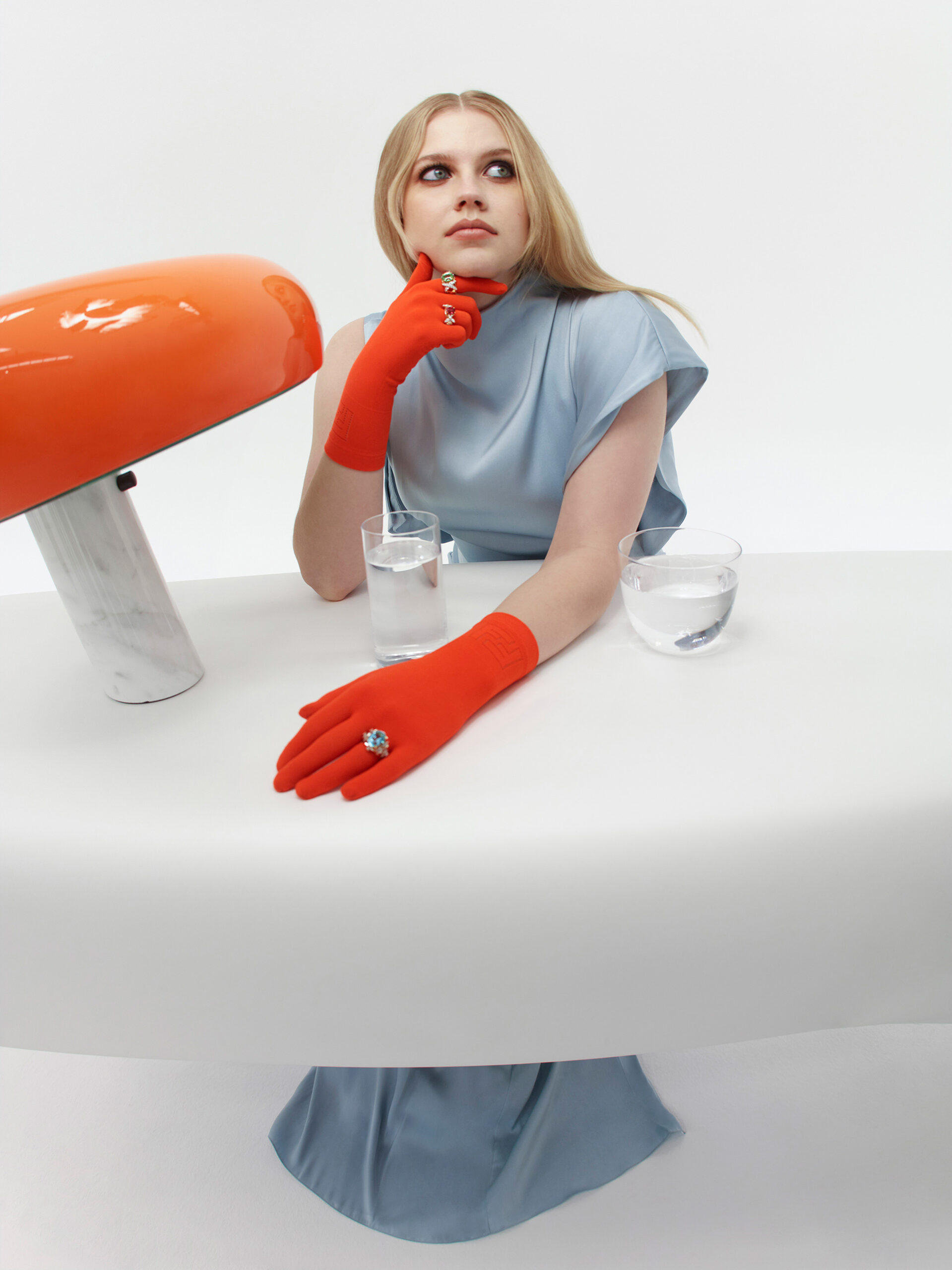 Harper's Bazaar Angourie Rice cover Febuary, 2024 by  Simon Eeles Natalie Turnbull