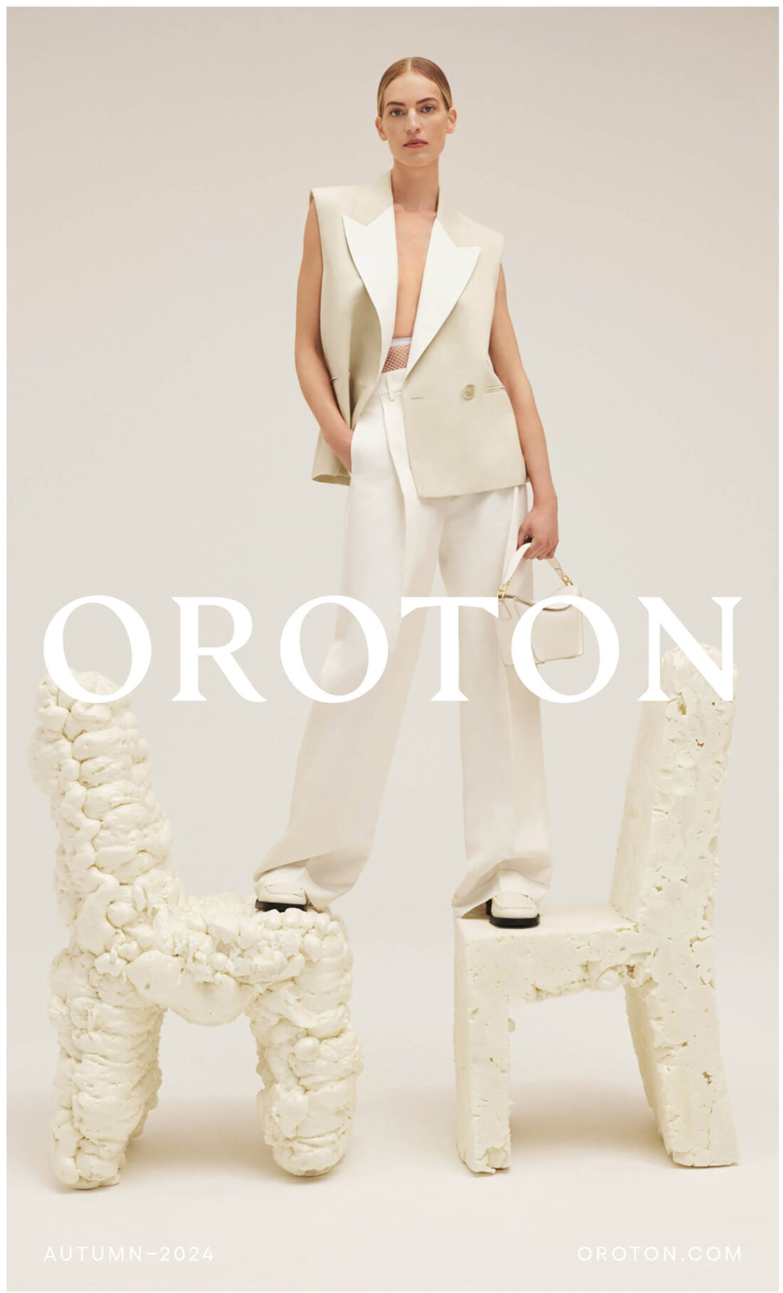 Oroton AW24 March, 2024 by Victoria Zschommler Matthew Edwards 