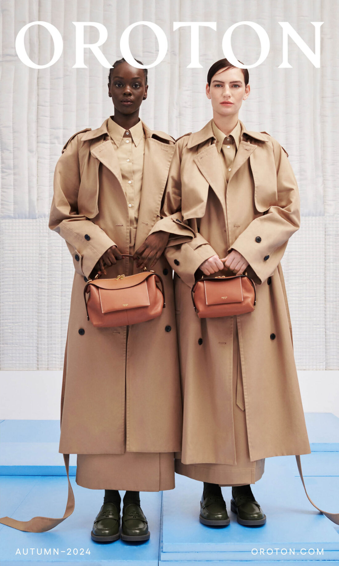 Oroton AW24 March, 2024 by Victoria Zschommler Matthew Edwards