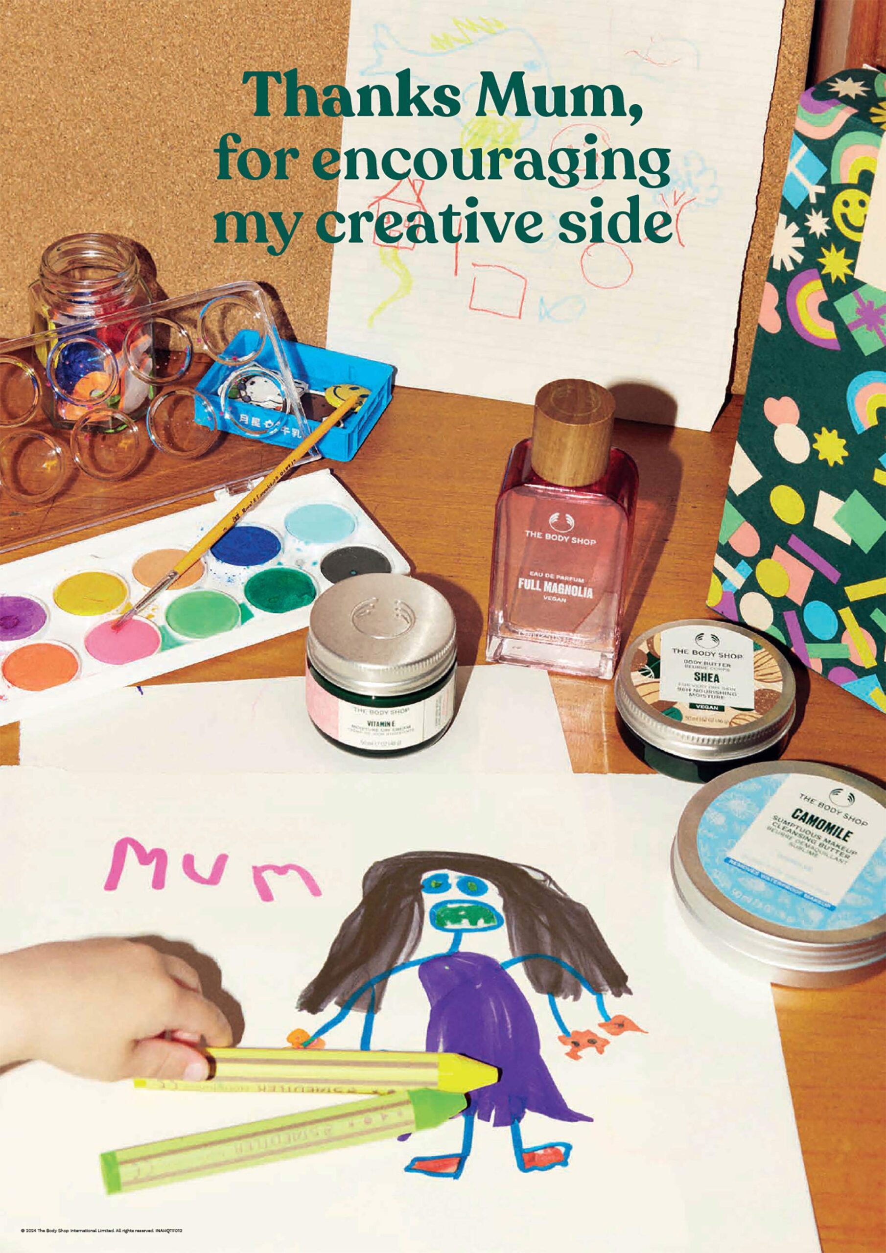 The Body Shop Thanks Mum May, 2024 by  Jo Duck