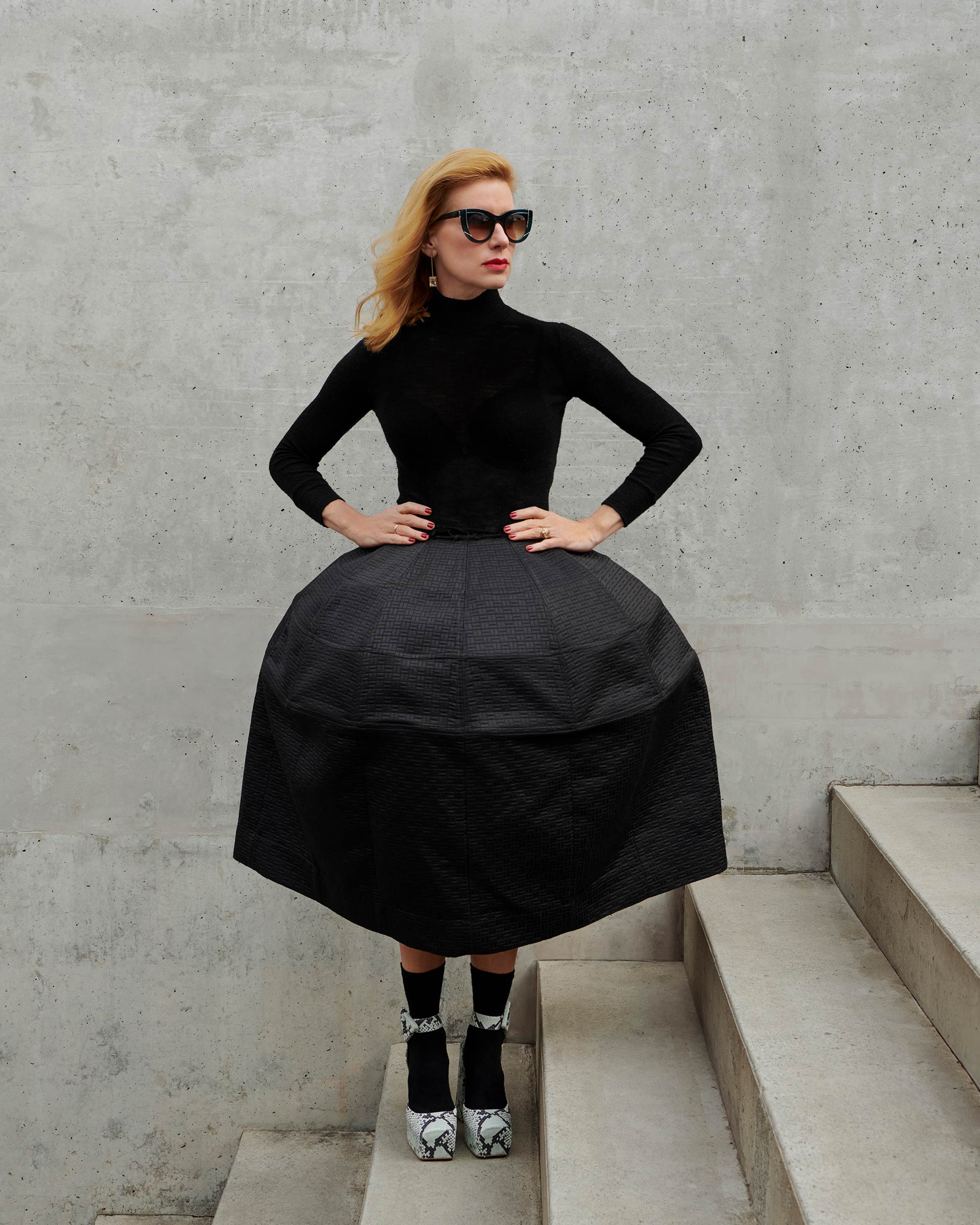 Kirsha Kaechele Portrait February, 2025 by  Jo Duck