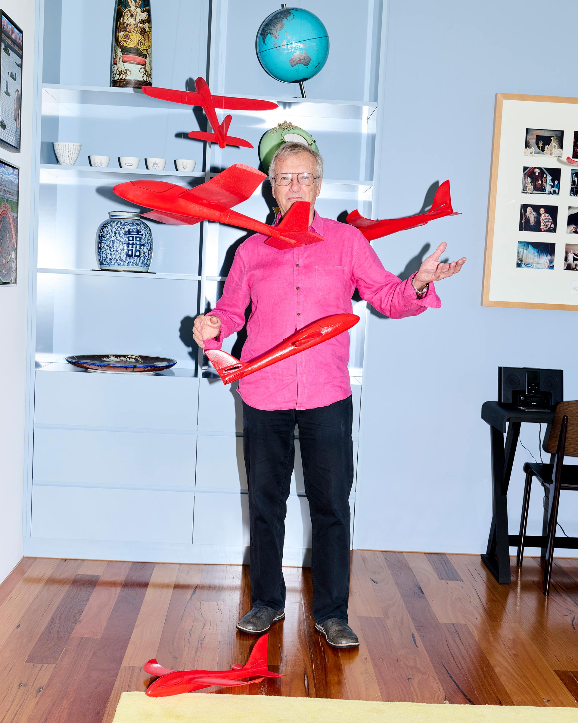 Australian Financial Review High Flyer Magazine x Tony Wheeler February, 2025 by  Jo Duck