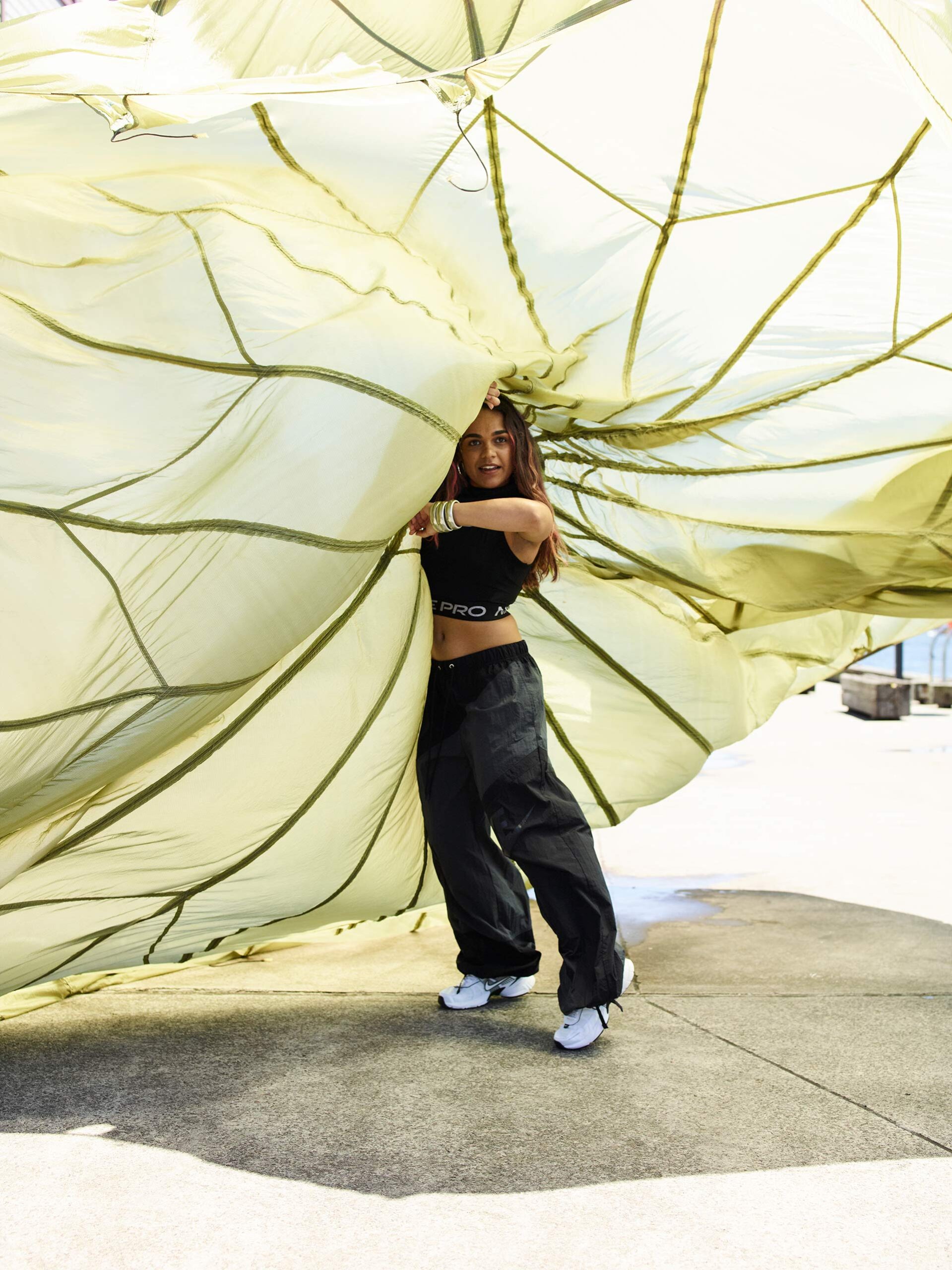 ELLE Magazine Bangarra x Nike March, 2025 by  Simon Eeles