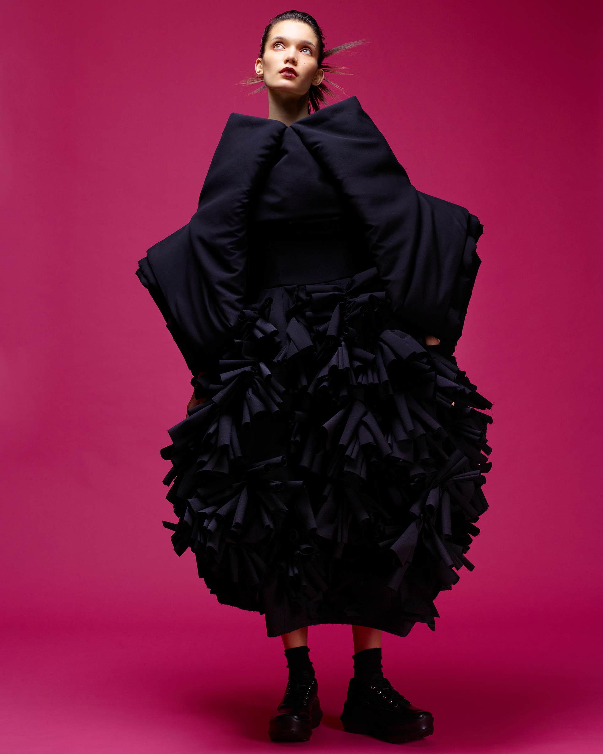 Vogue Australia NGV X COMME des GARÇONS December, 2025 by  Simon Eeles