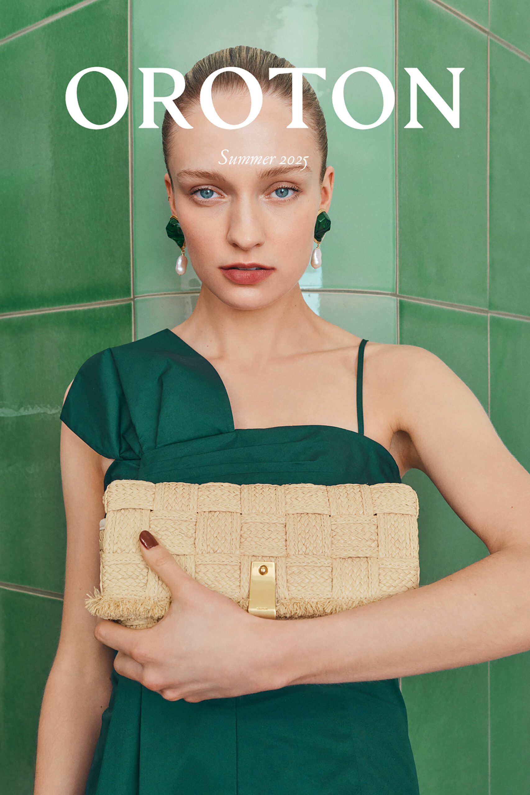 Oroton Summer 25 campaign October, 2025 by  Victoria Zschommler Matthew Edwards