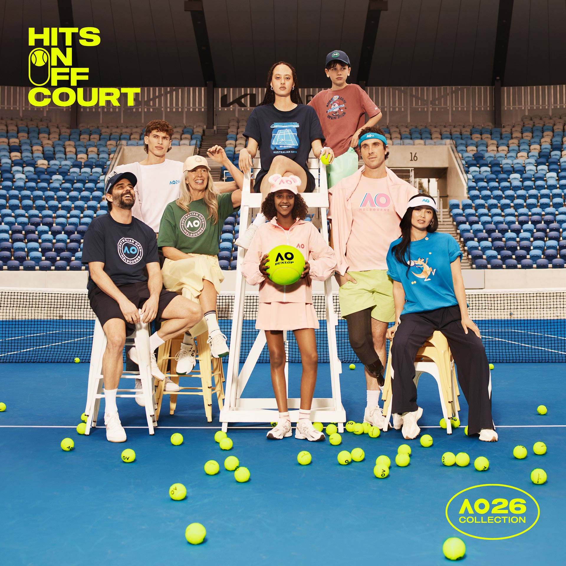Tennis Australia Australian Open 2026 Retail Campaign January, 2026 by  Simon Eeles Production