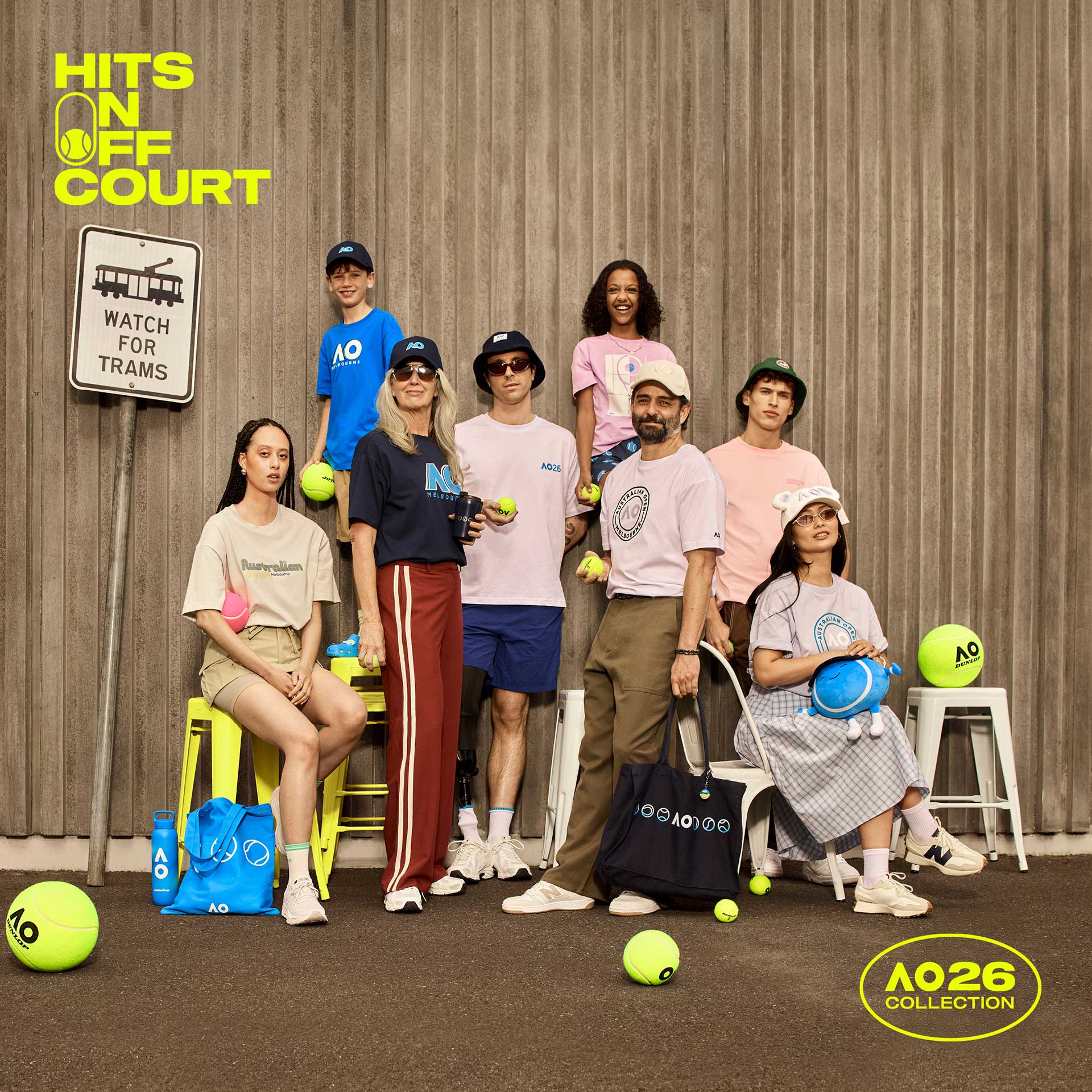 Tennis Australia Australian Open 2026 Retail Campaign January, 2026 by  Simon Eeles Production
