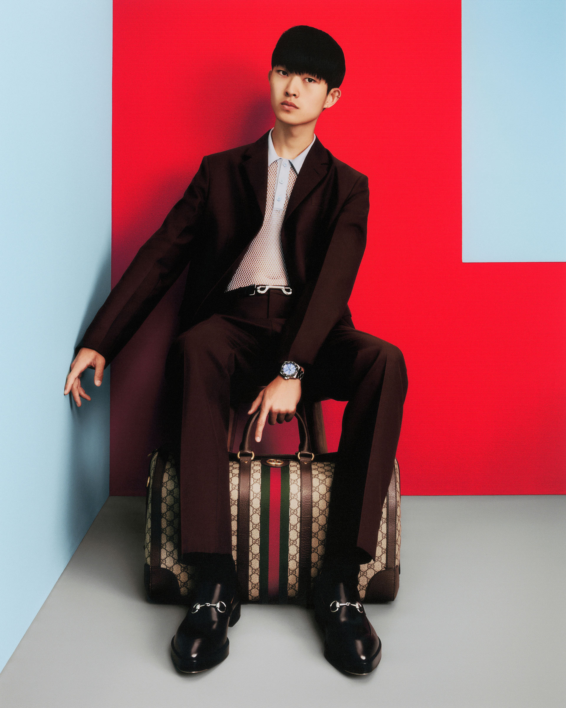 GQ Magazine Gucci Febuary, 2025 by  Henry King