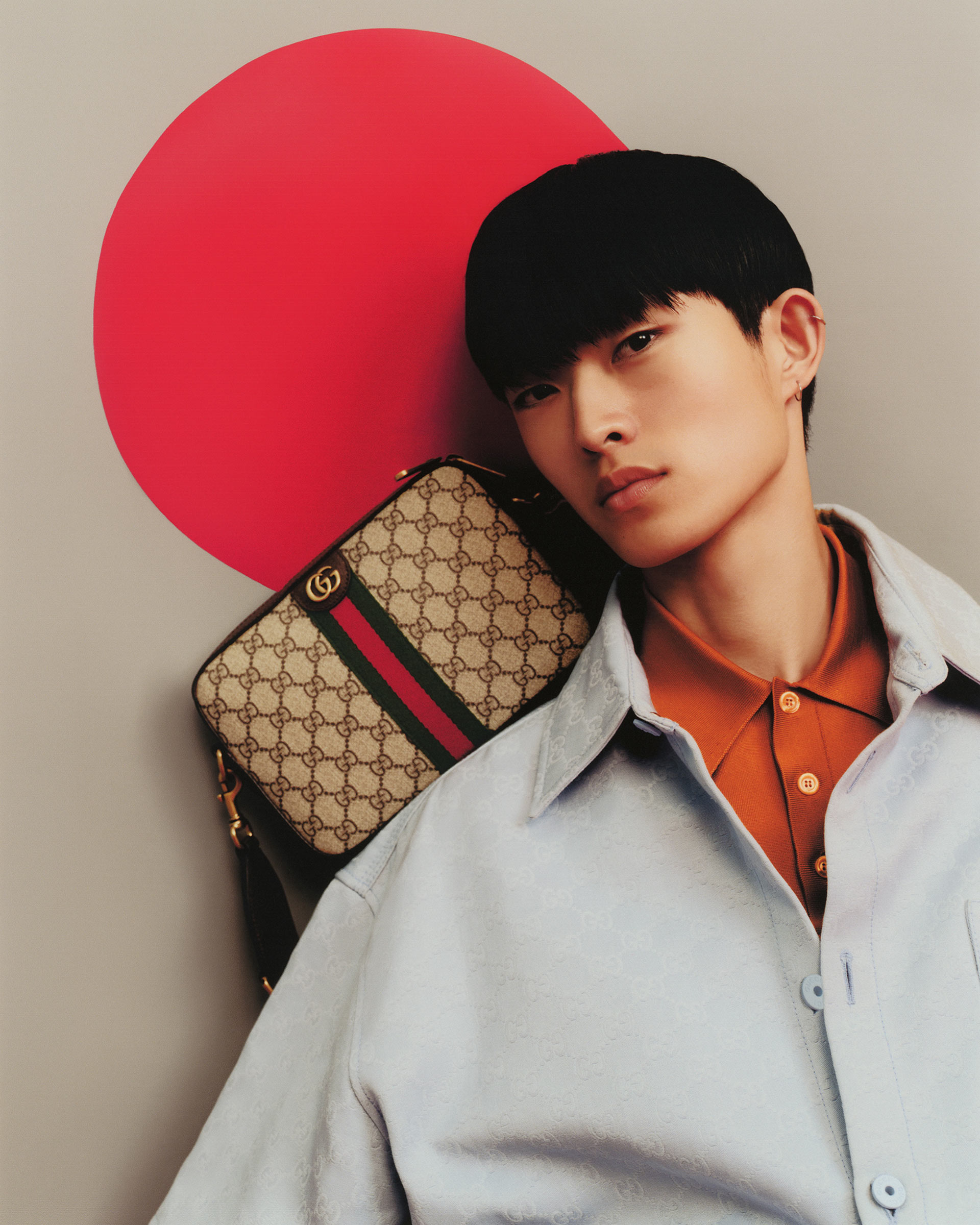 GQ Magazine Gucci Febuary, 2025 by  Henry King