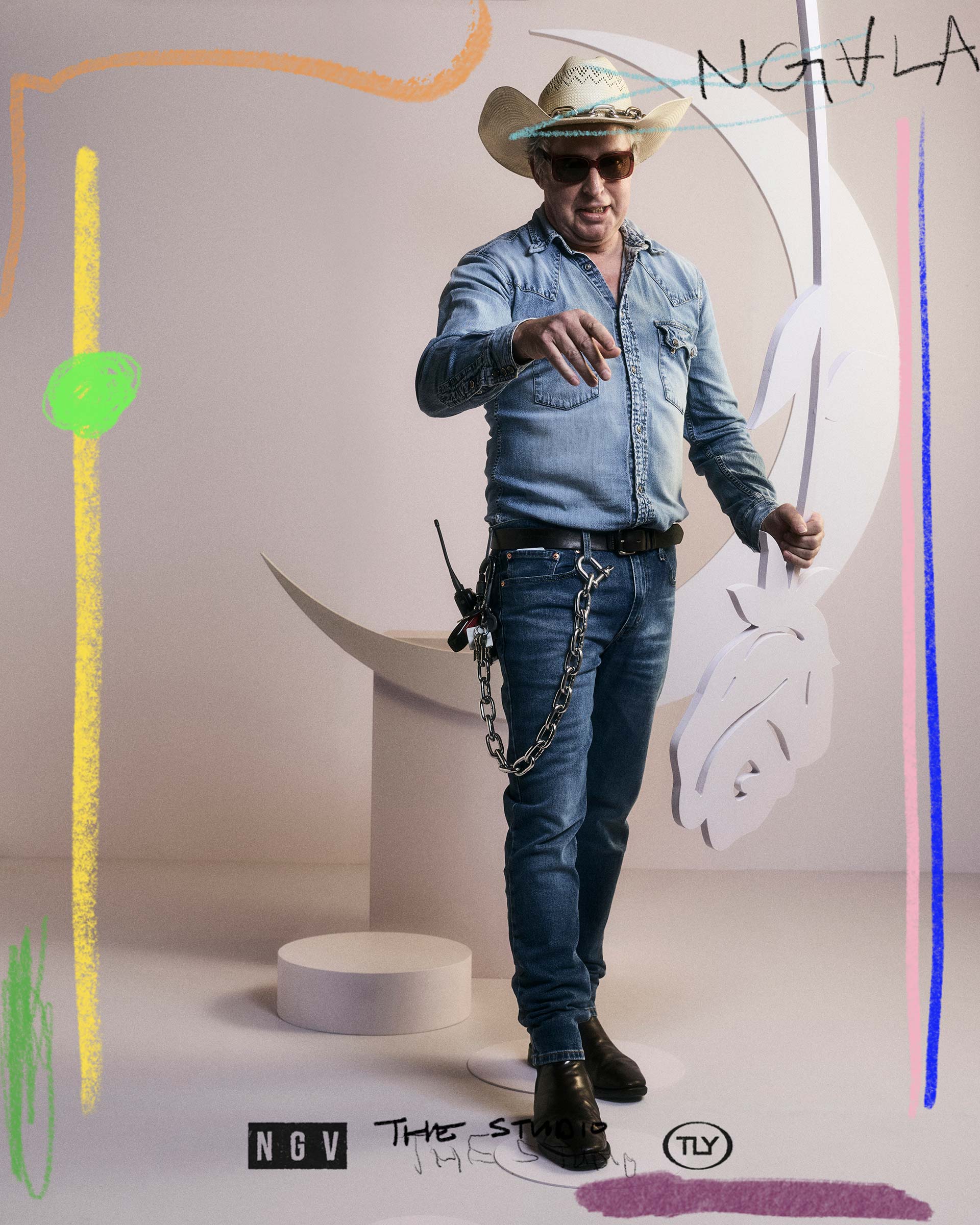 Tsu Lange Yor NGV Gala event December, 2025 by  Henry King