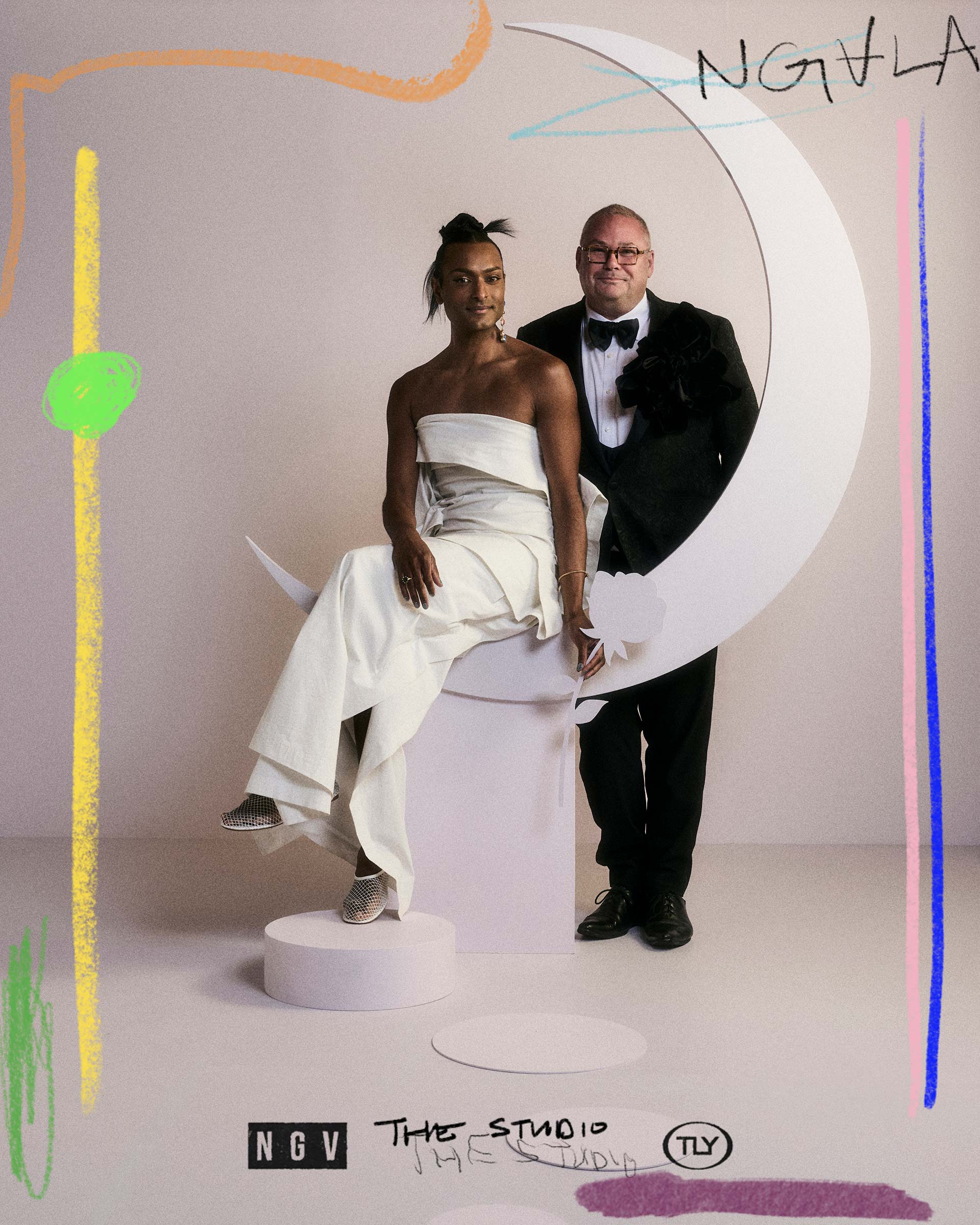 Tsu Lange Yor NGV Gala event December, 2025 by  Henry King