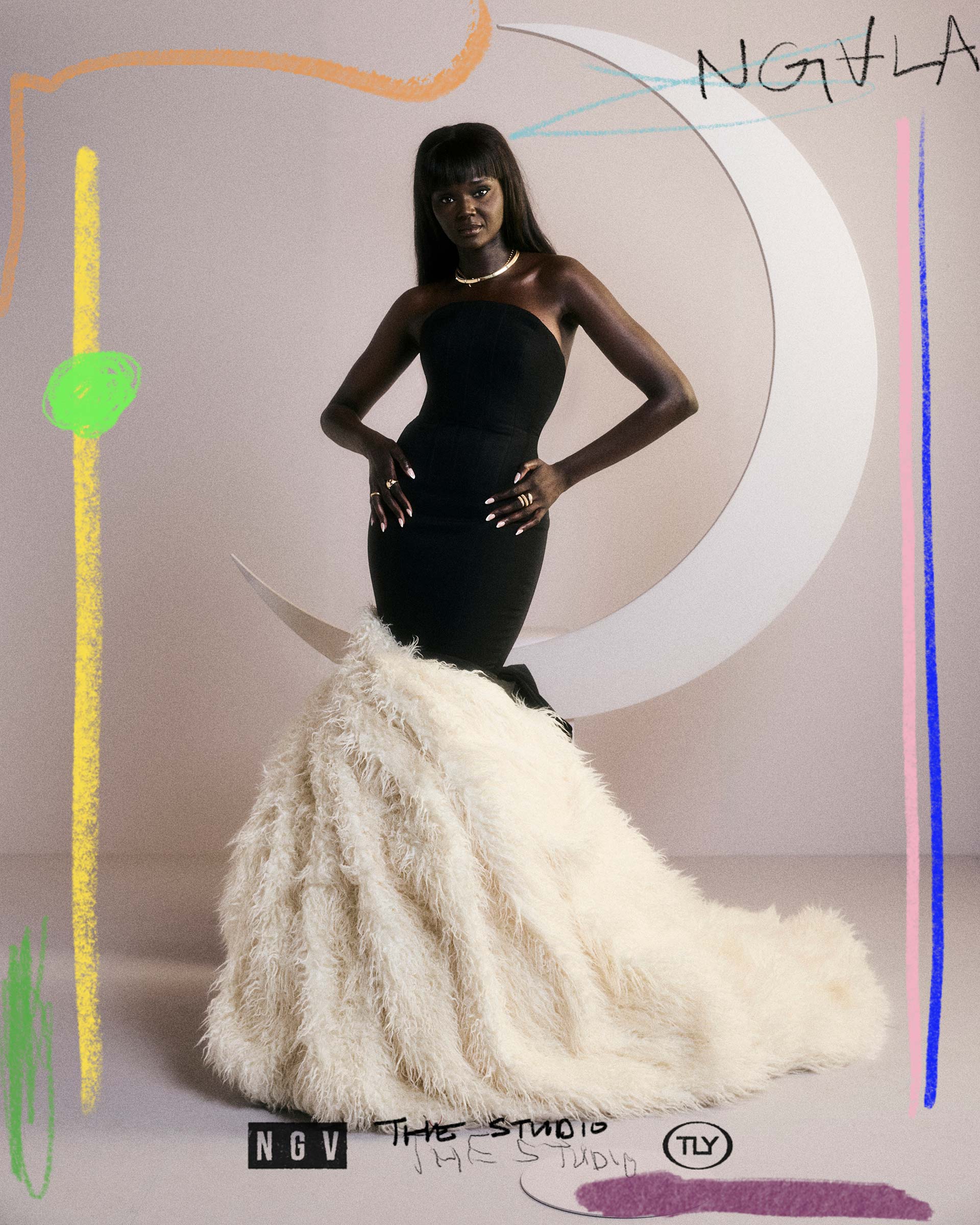 Tsu Lange Yor NGV Gala event December, 2025 by  Henry King