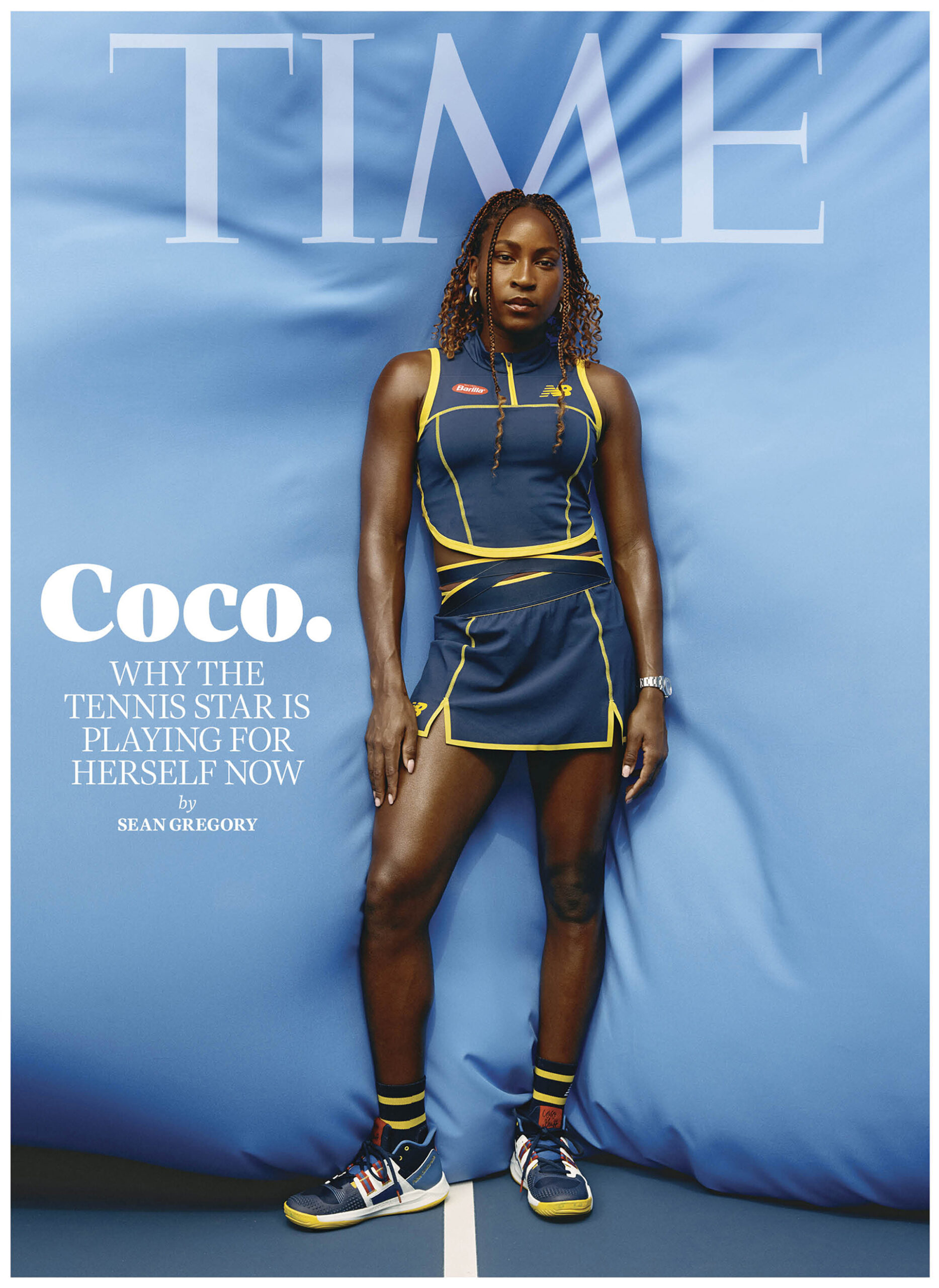 Time Magazine Coco Gauff Cover January, 2024 by  Henry King