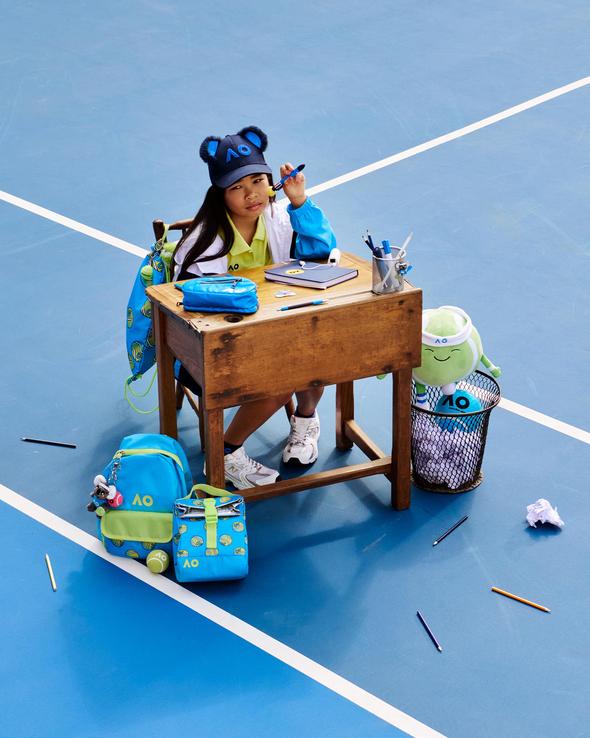 Australian Open Merch Campaign December, 2024 by  Henry King Jo Duck