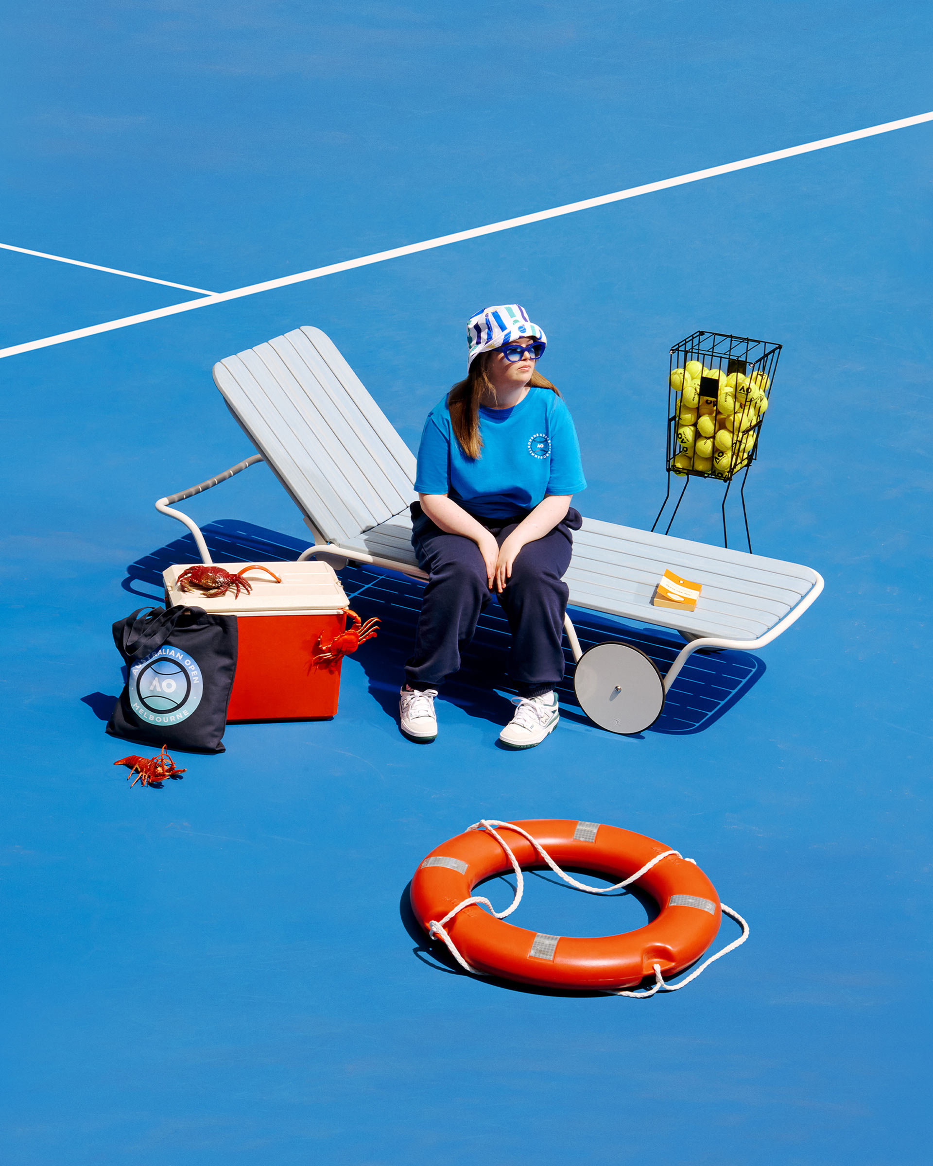 Australian Open Merch Campaign December, 2024 by  Henry King Jo Duck