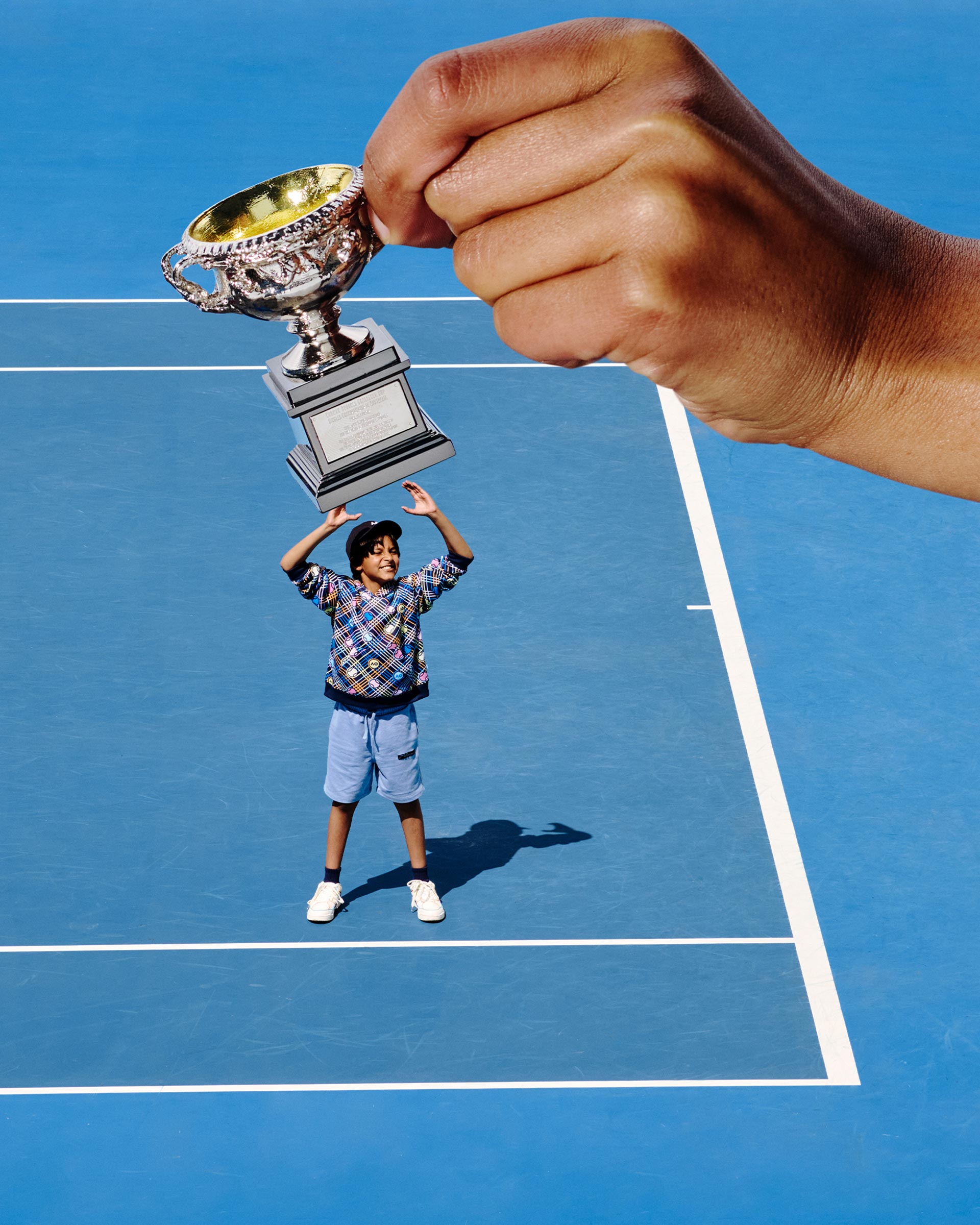 Australian Open Merch Campaign December, 2024 by  Henry King Jo Duck