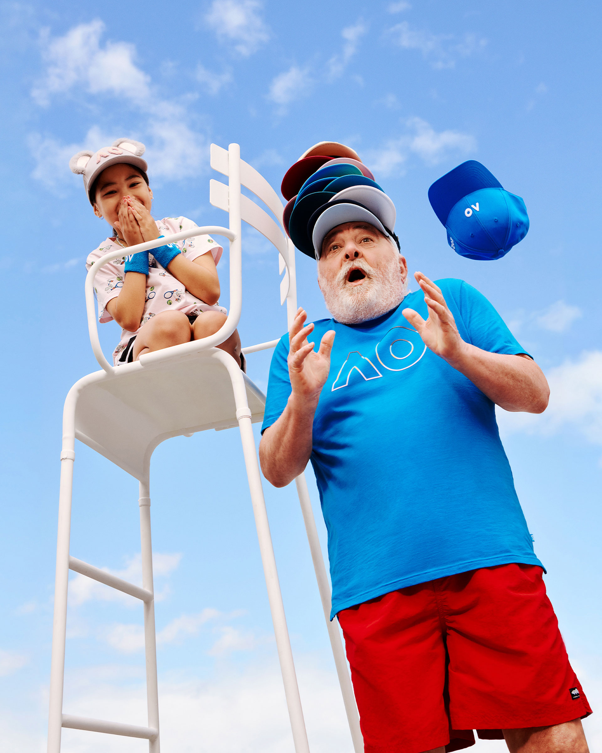 Australian Open Merch Campaign December, 2024 by  Henry King Jo Duck