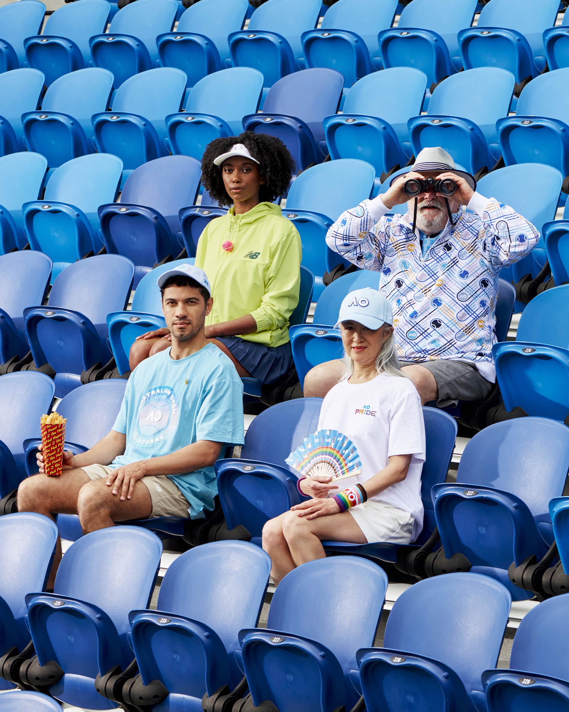 Australian Open Merch Campaign December, 2024 by  Henry King Jo Duck