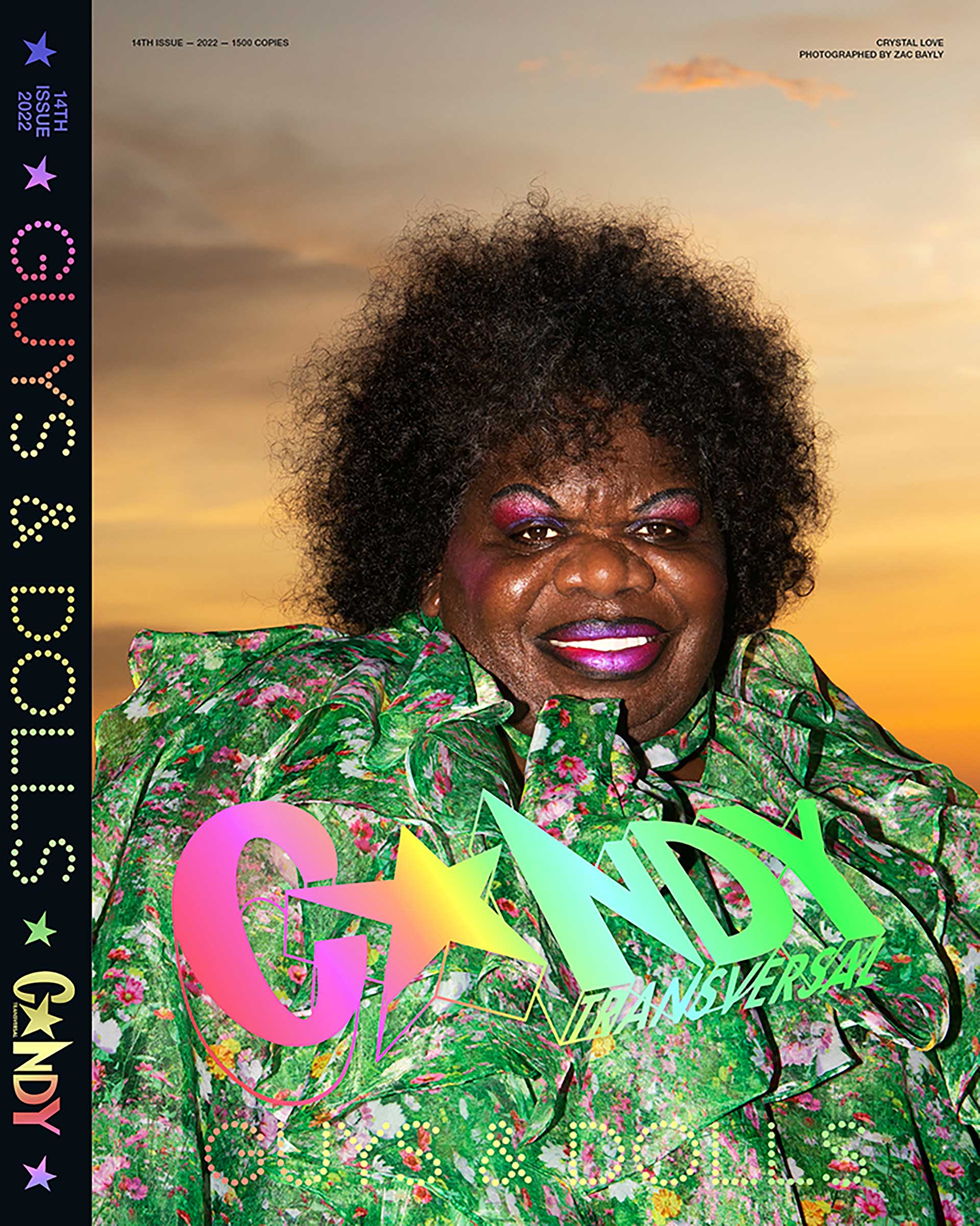 Candy Magazine Crystal Love cover January, 2023 by  Zac Bayly