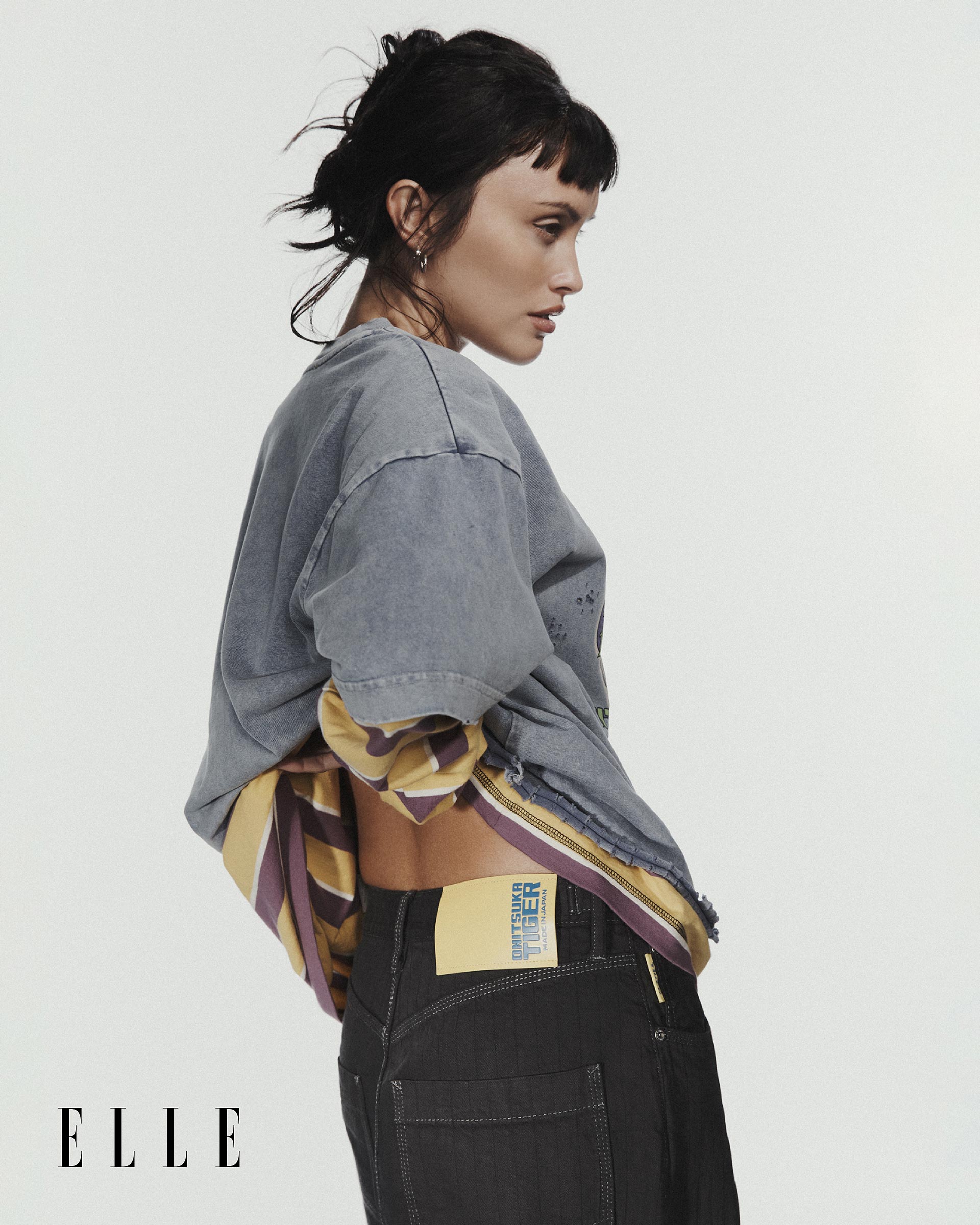 Elle Magazine Sarah Ellen x Onitsuka Tiger August, 2026 by  Hannah Scott-Stevenson
